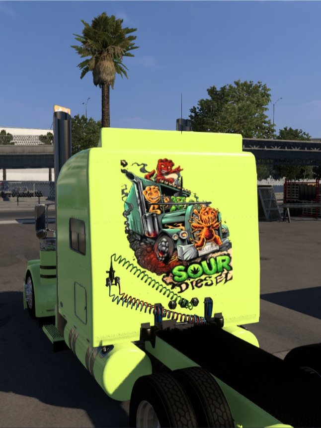 Sour Diesel – Weed Inspired Haterbilt Skin product image (1)