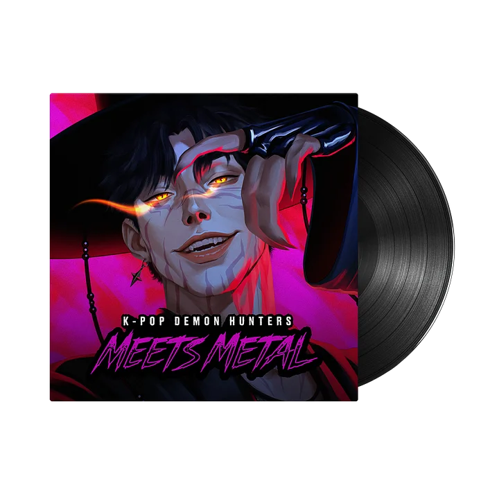 Signed Vinyl - K-Pop Demon Hunters Meets Metal product image (1)