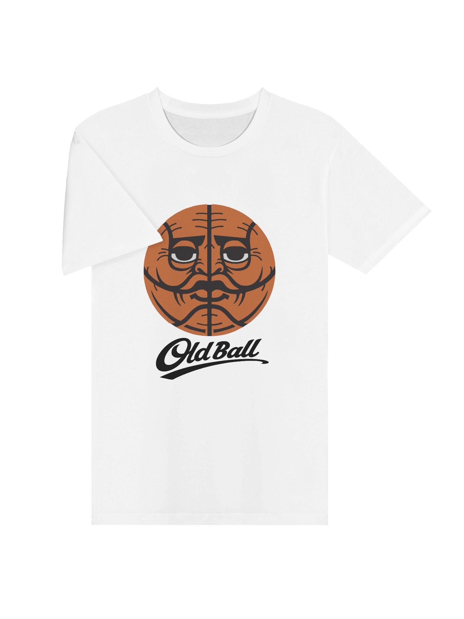 Old Ball - Face Logo (White) product image (3)