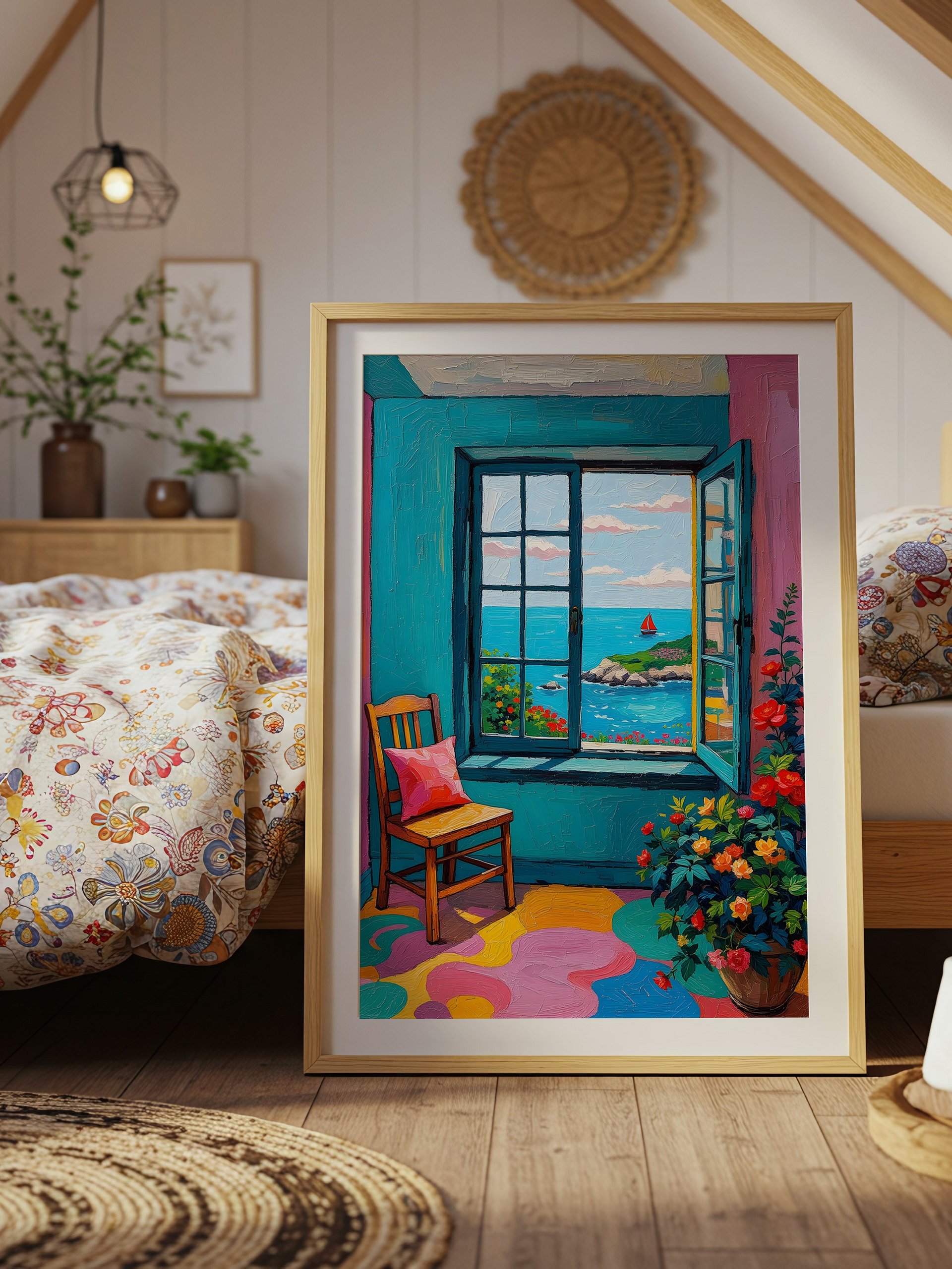 Henri Matisse Open Window Style Wall Art Poster product image (4)
