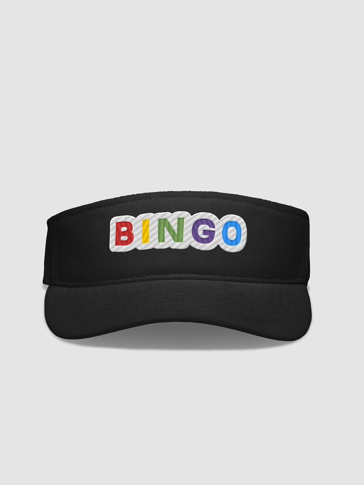 Alt Embroidered Bingo Letters Visor product image (1)