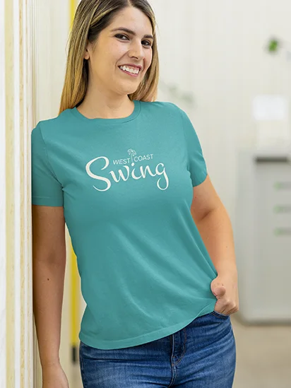 West Coast Swing Women’s Relaxed Fit Tee product image (71)