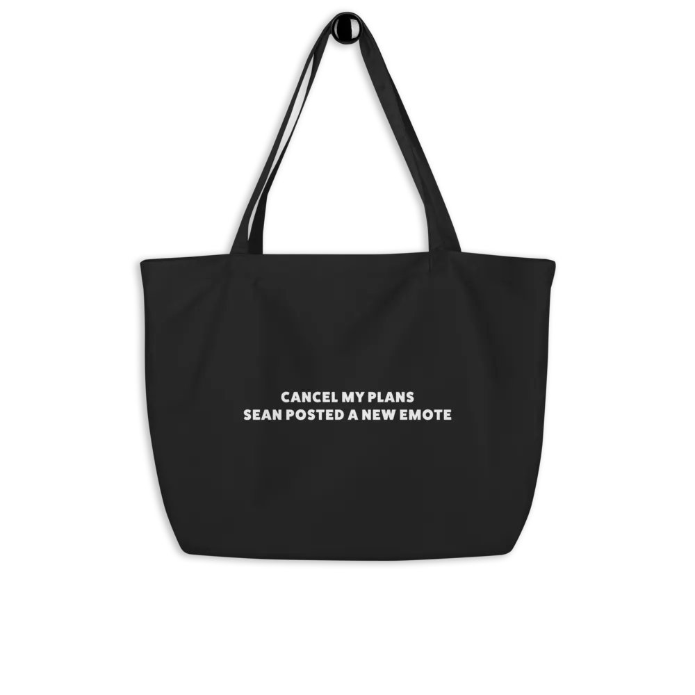 Cancel My Plans & ReadyToTina | NMS | Meme | Organic Cotton Tote Bag product image (9)