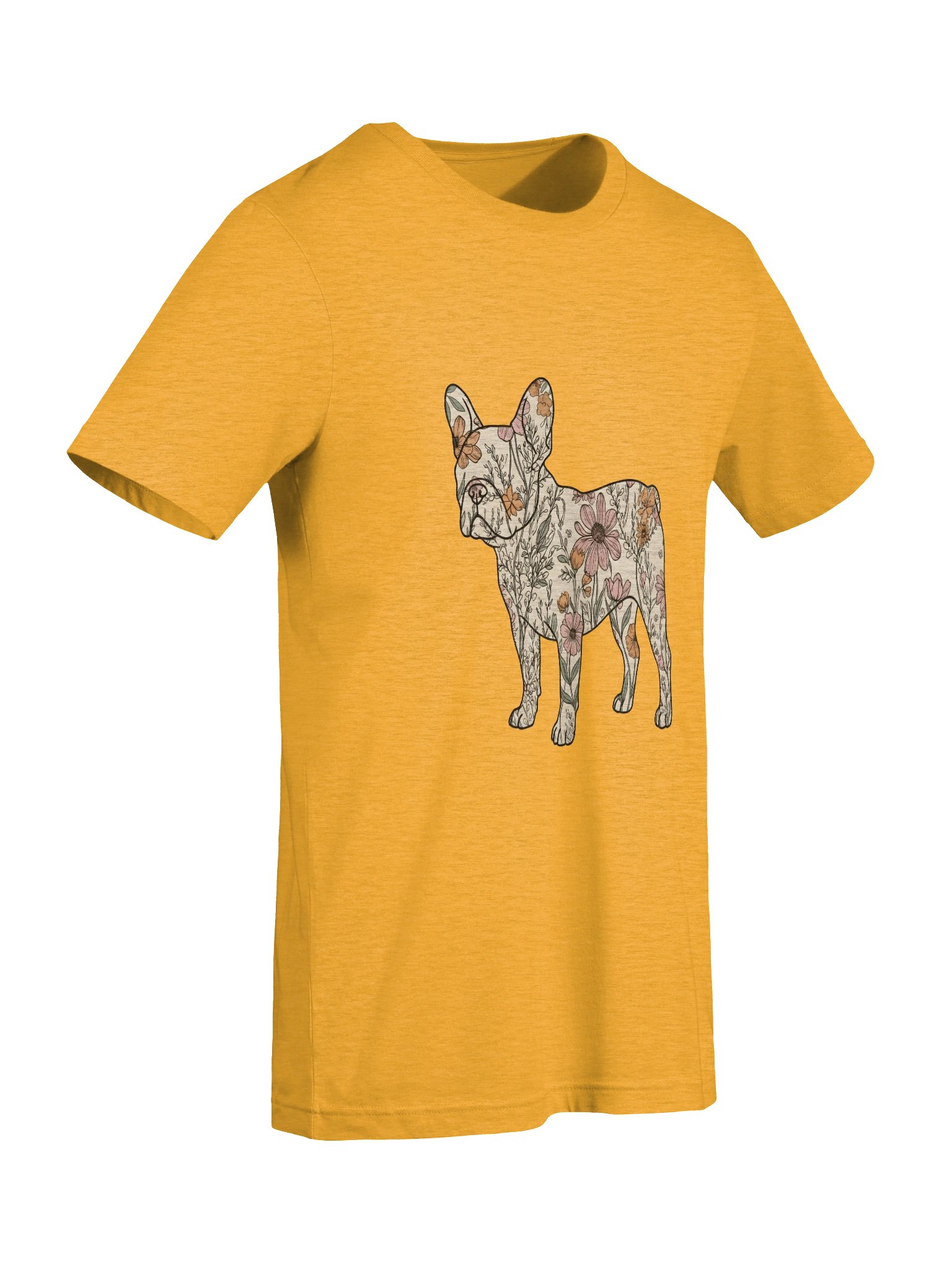 El Dorado Atelier T Shirt - Floral French Bulldog Design product image (2)