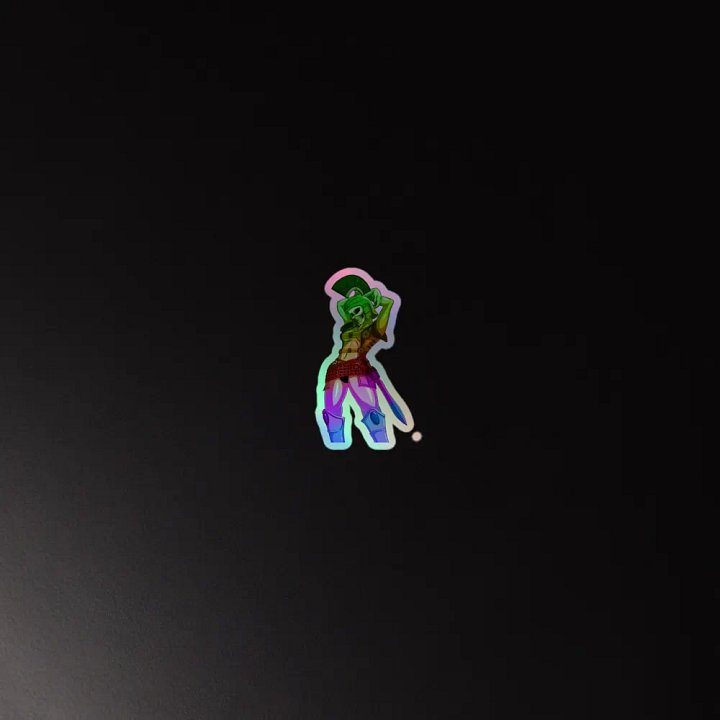 Centurion Waifu Holographic Sticker product image (2)