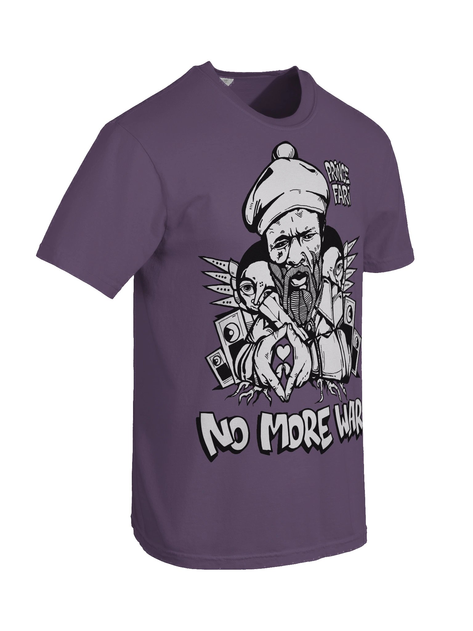 Prince Far I T-Shirt by RasTerms37 (Colorful / Black White / Premium) product image (5)