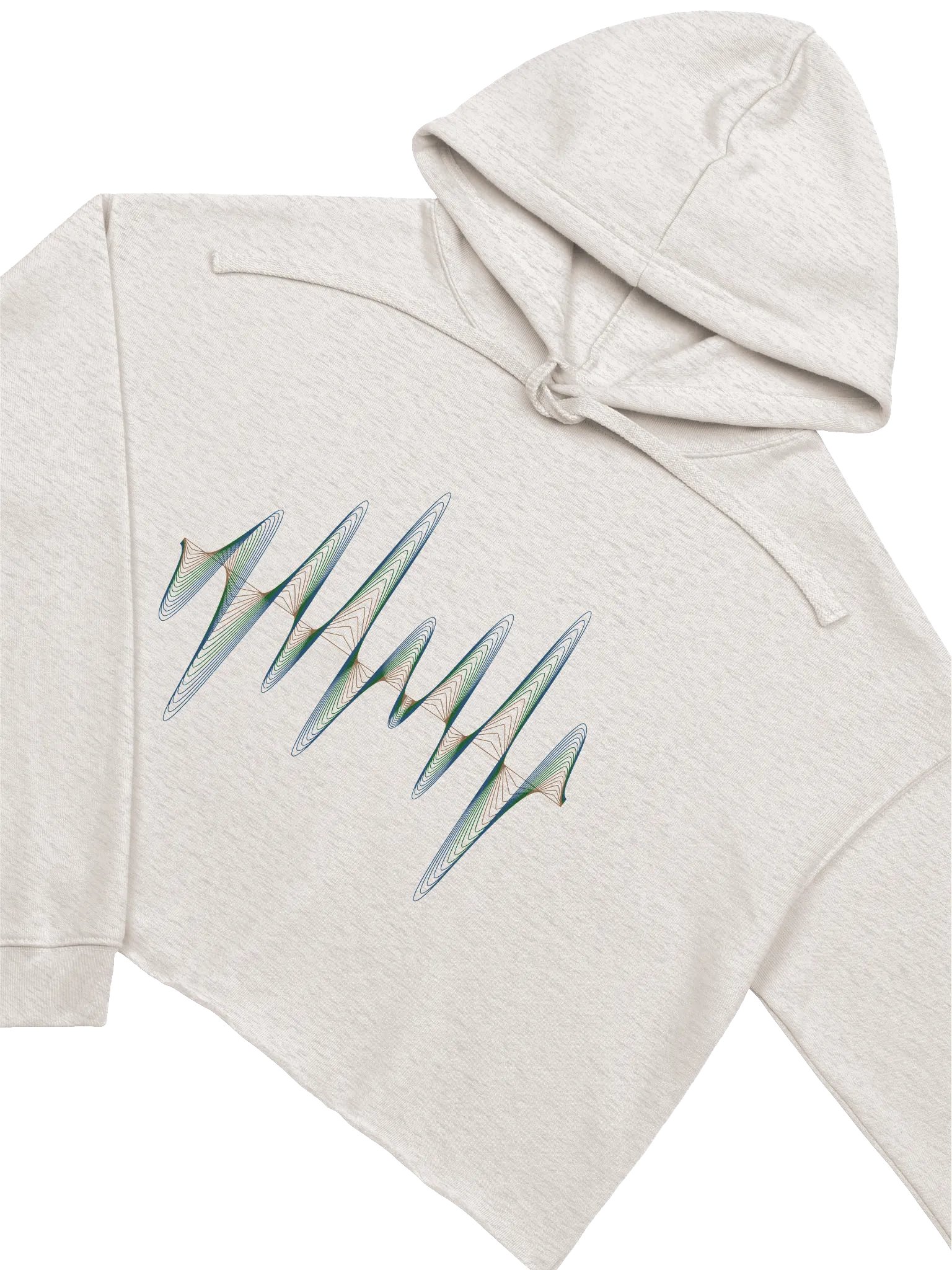 Waveform Dreams Crop Hoodie product image (7)