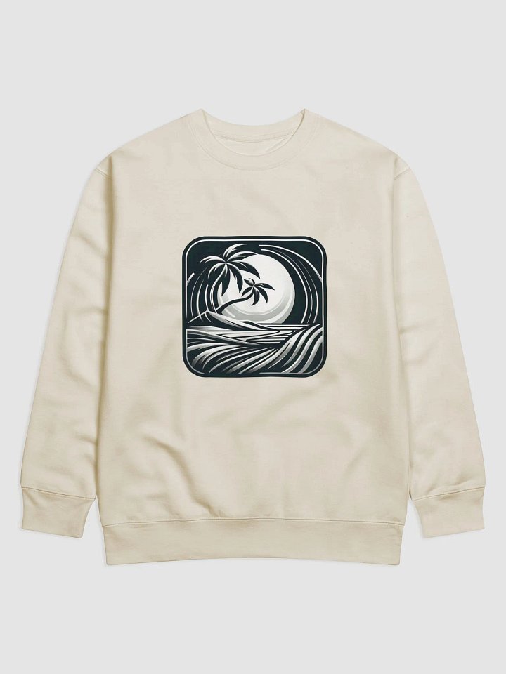 Coastal Dreams Cotton Sweatshirt | Ai Design product image (2)