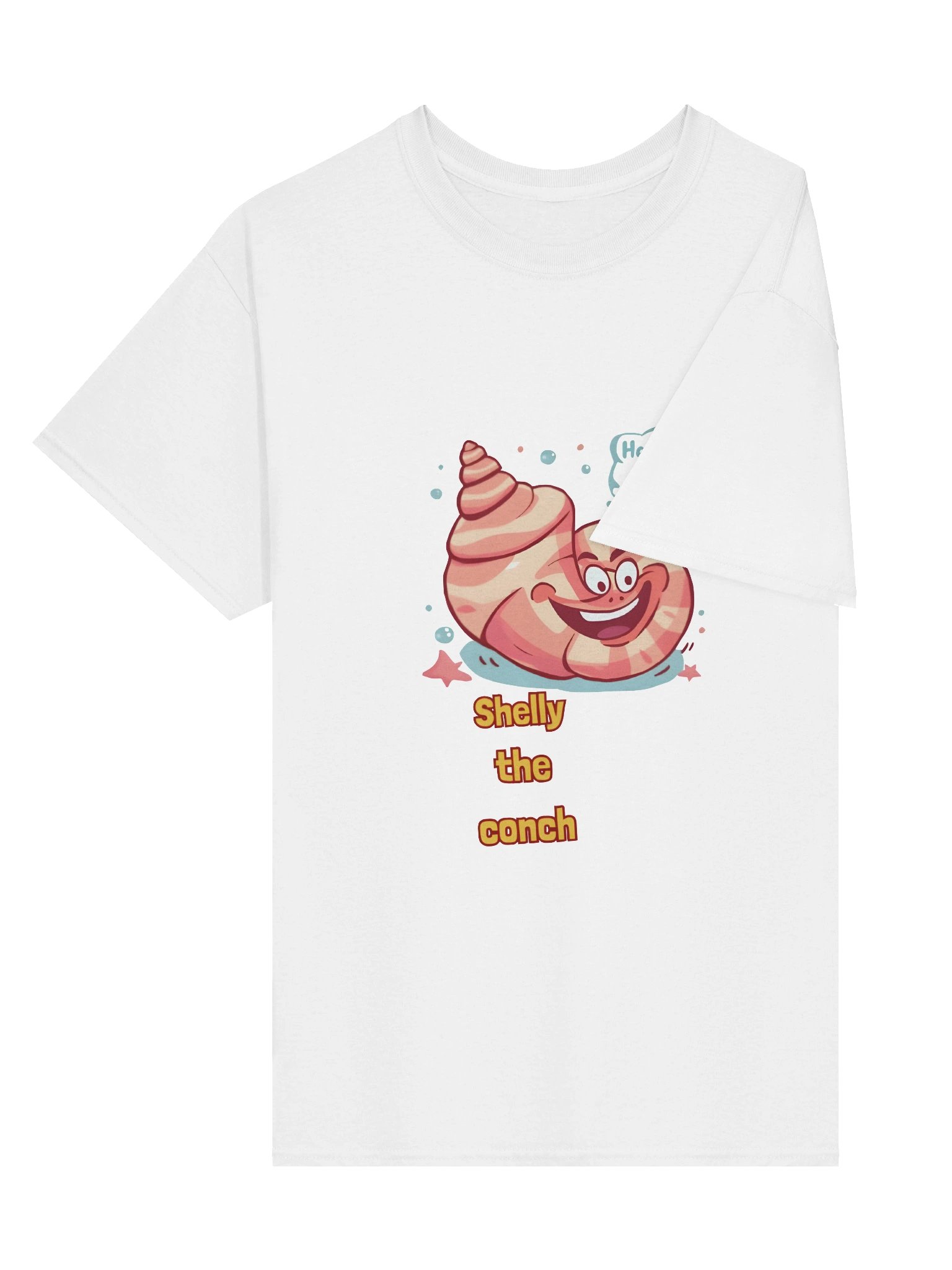 Shelly the Conch Happy T-Shirt product image (3)