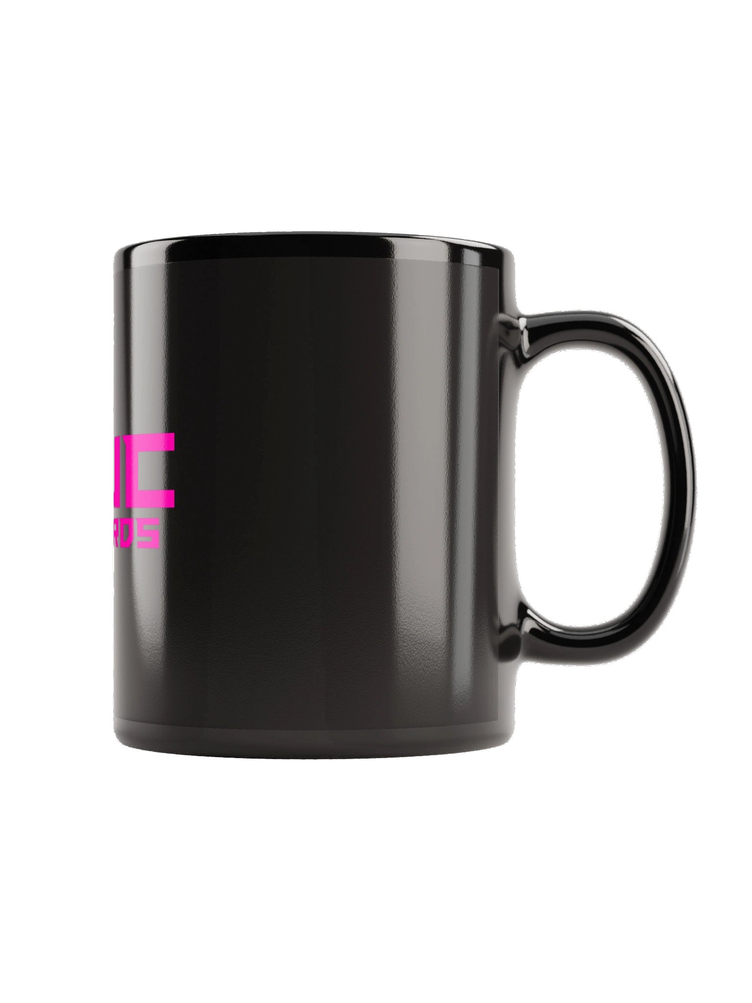 SWC Records Magenta | Black Glossy Mug product image (3)