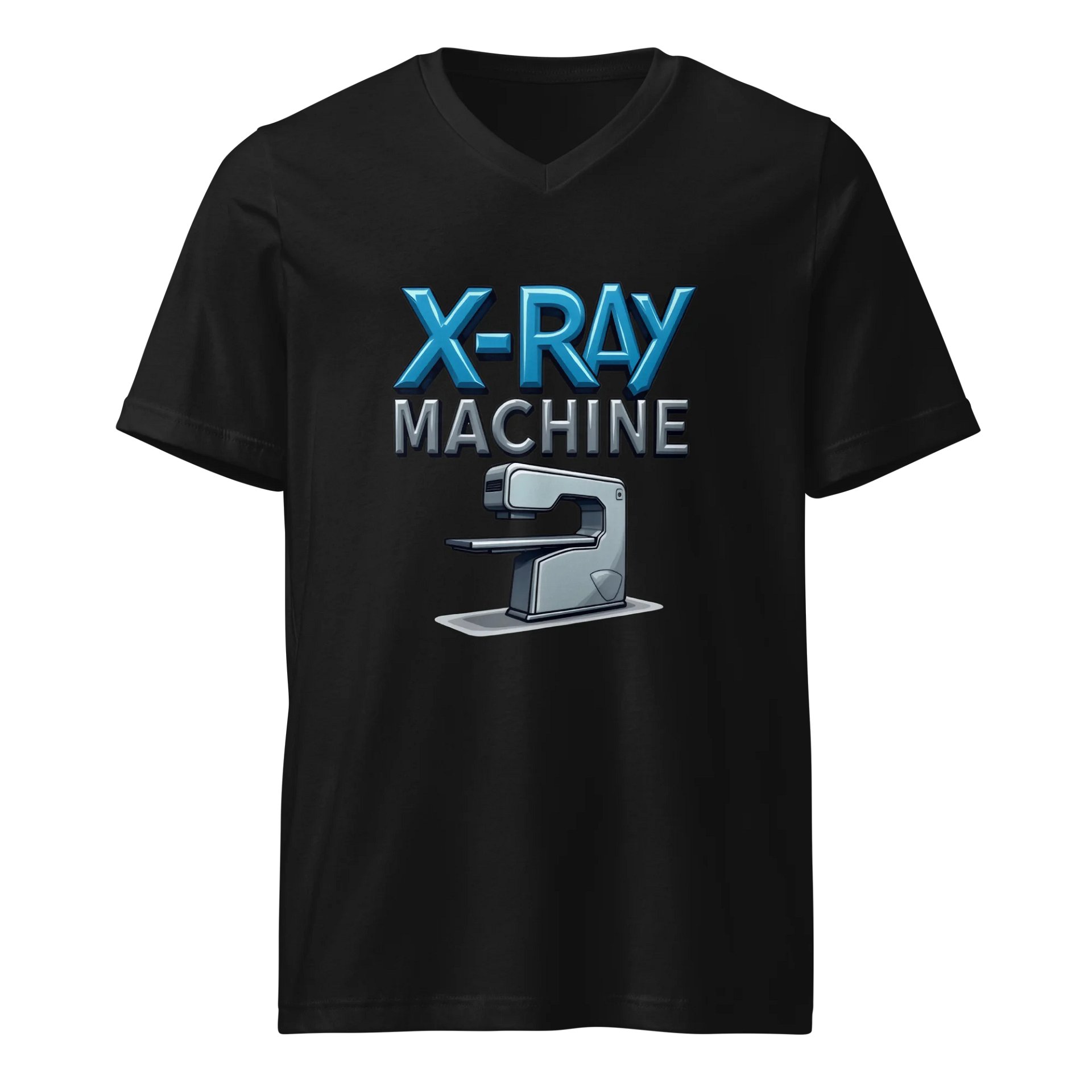 Futuristic X-Ray Machine V-Neck Tee product image (1)
