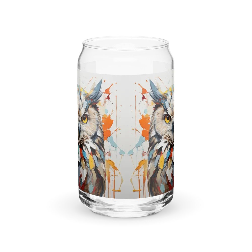 Aurora Glance Owl Glass Can Sipper product image (3)