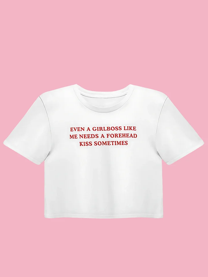 Forehead Kiss Women's Crop Top product image (1)
