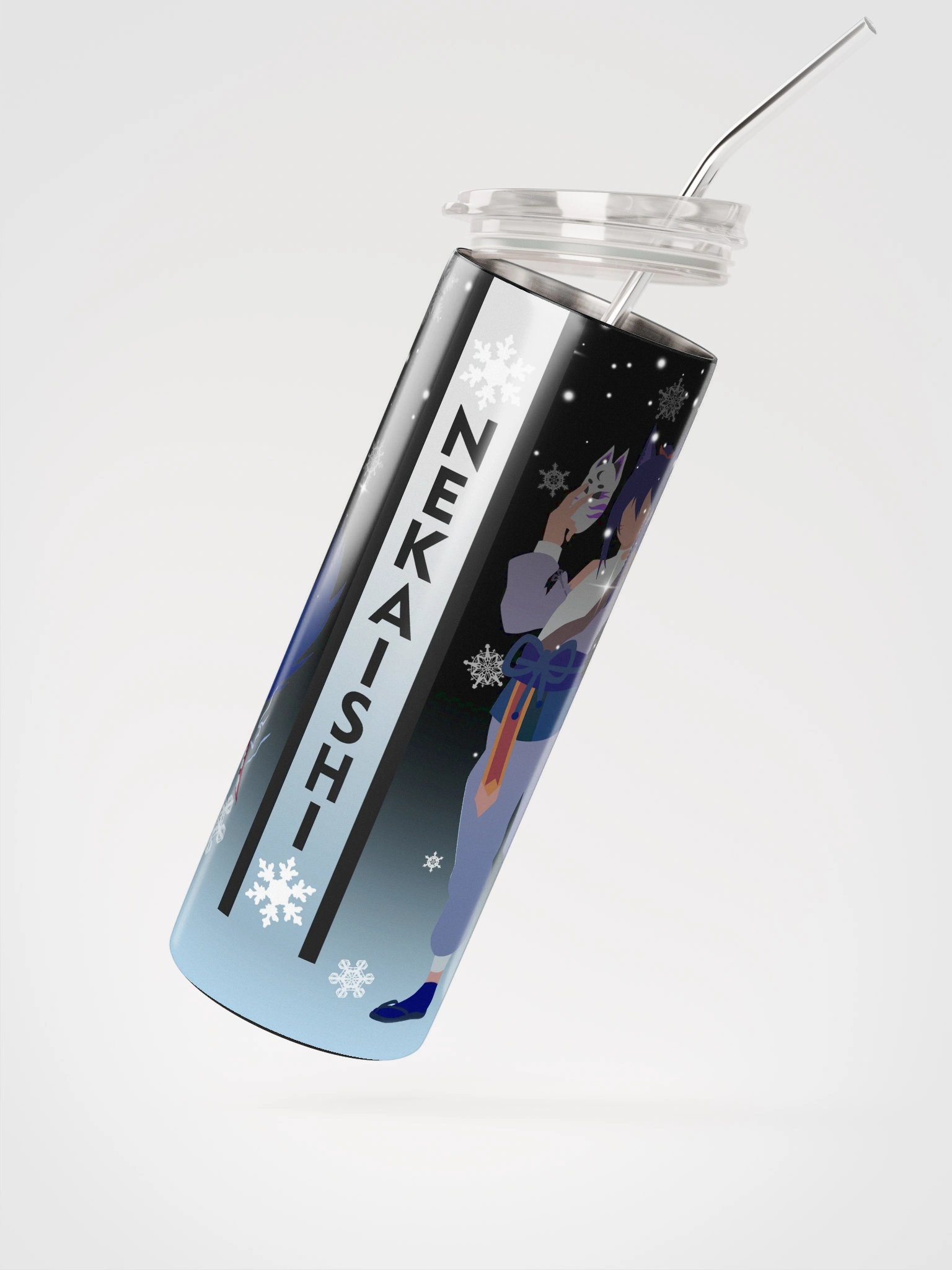 Winter Night Tumbler W/Straw product image (2)
