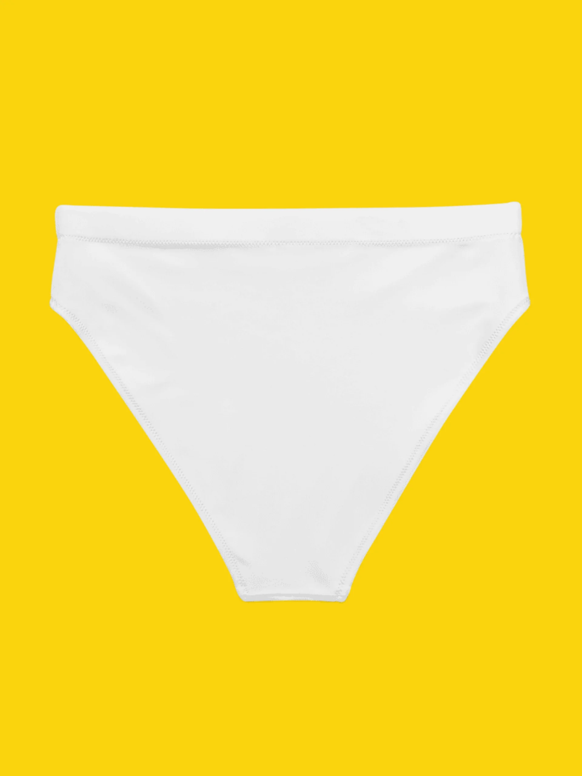 All-Over Print Recycled High Waisted Bikini Bottom | WIL Style product image (6)