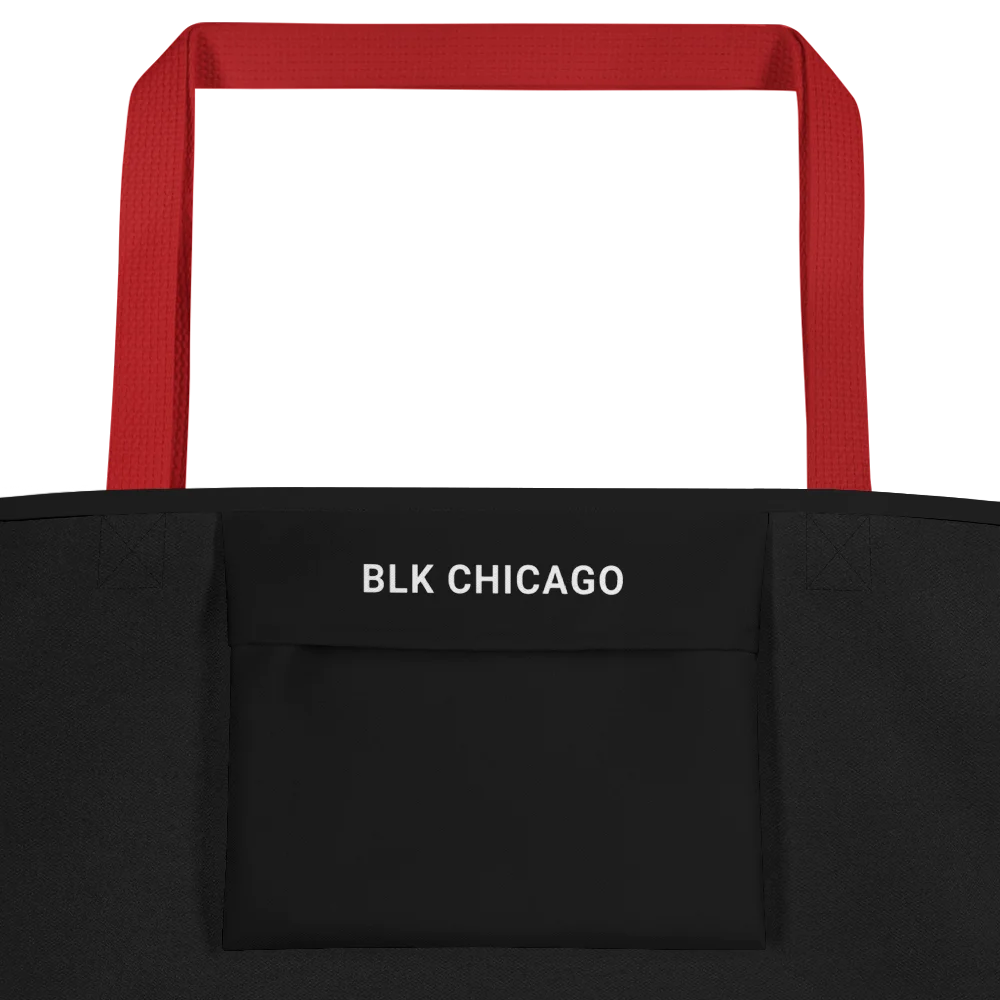 Large Blockline Tote - Rooted Red product image (2)
