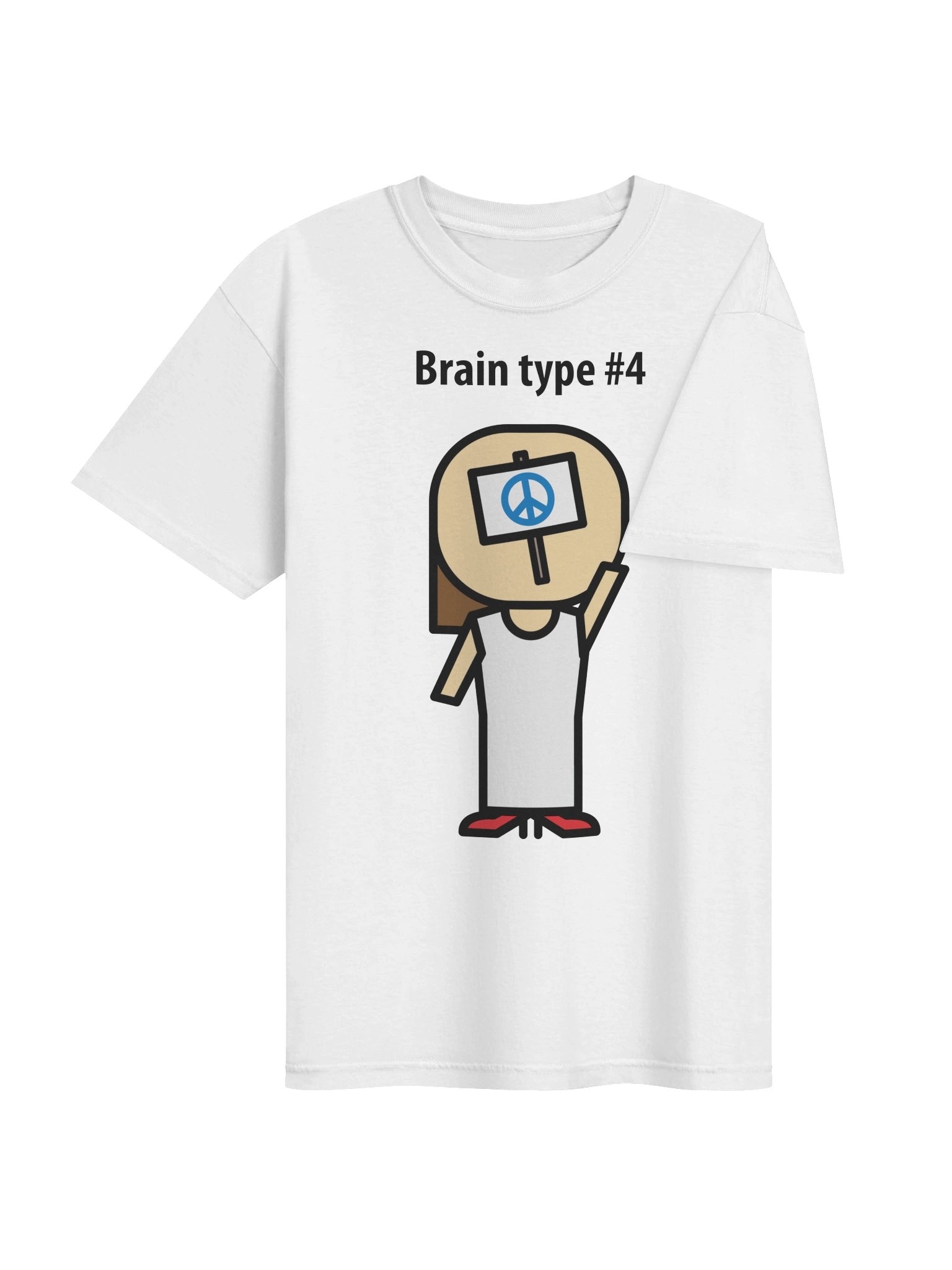 Brain type #4 t-shirt product image (4)