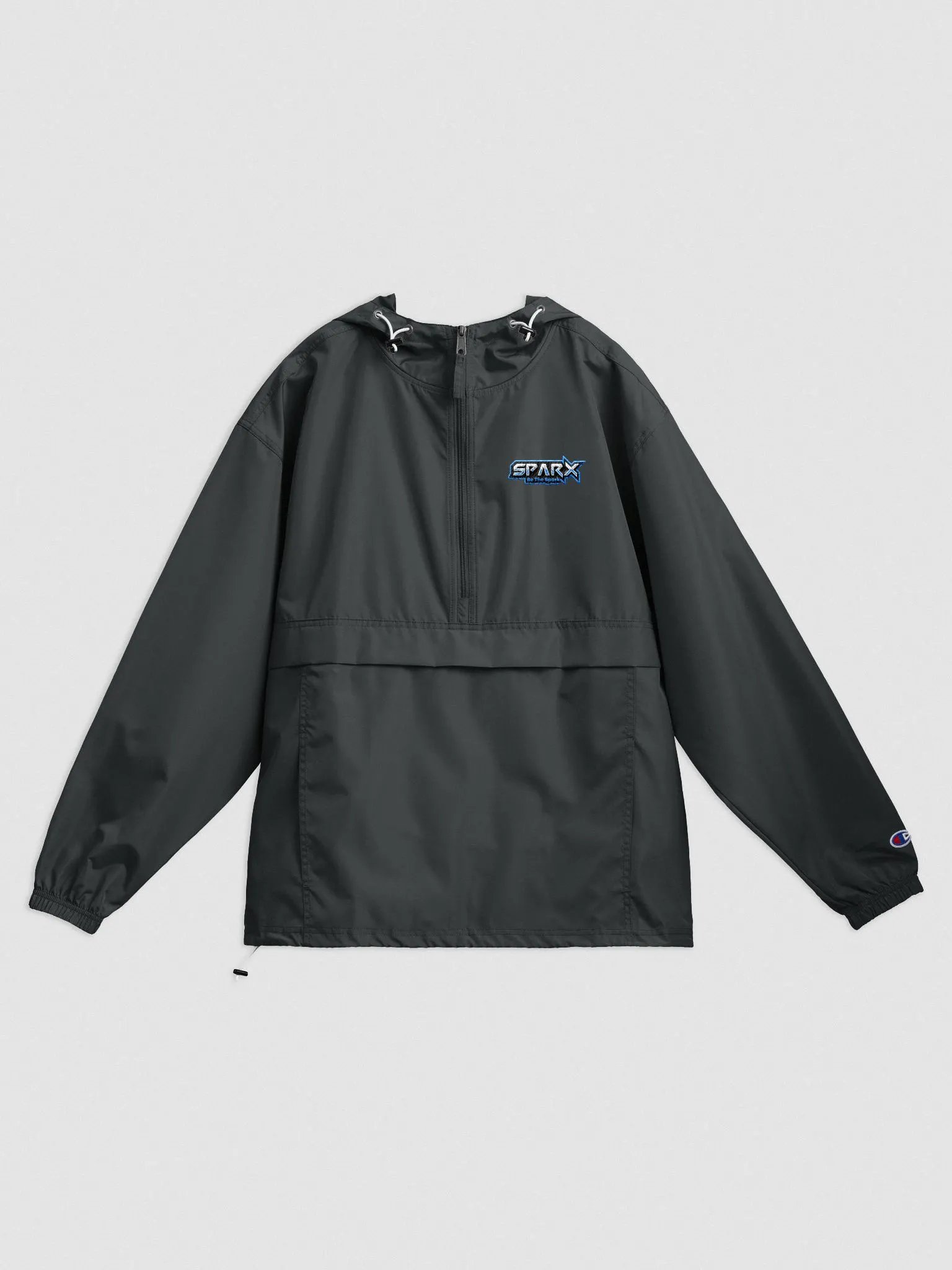 Embroidered Pullover Rain Jacket product image (4)