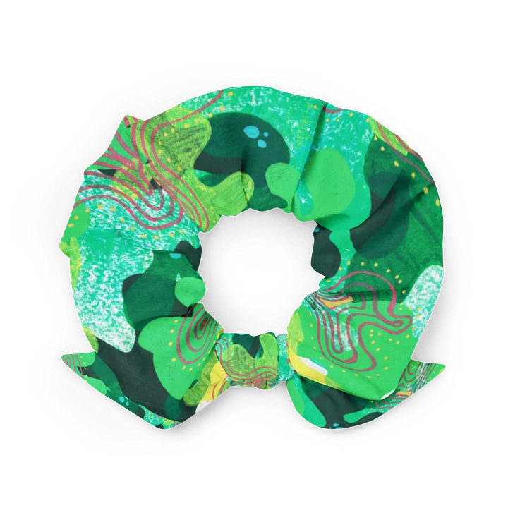 Green Smoothie Blobs Scrunchie product image (2)
