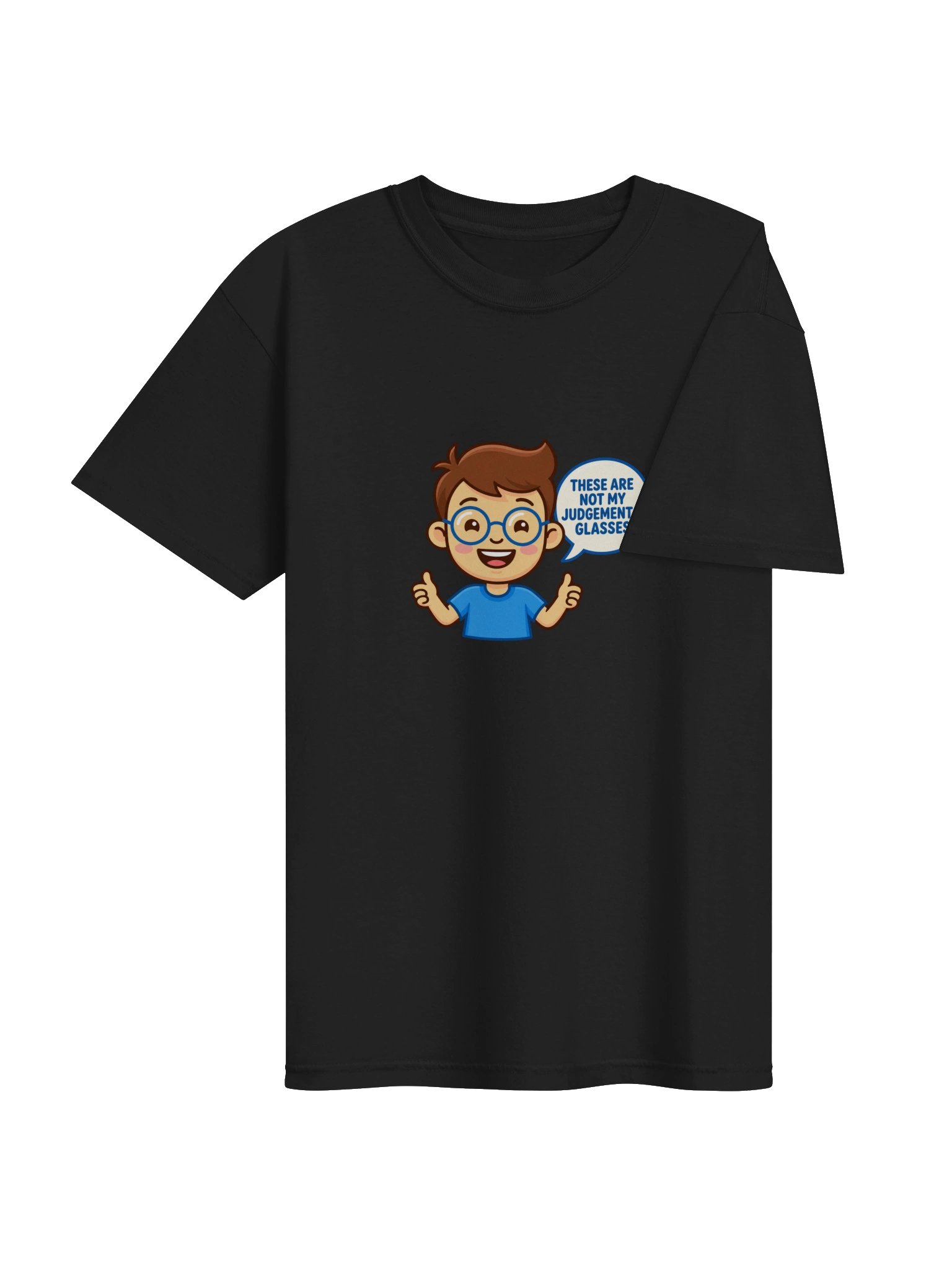 Not My Judgemental Glasses - Friendly Glasses T-Shirt product image (4)