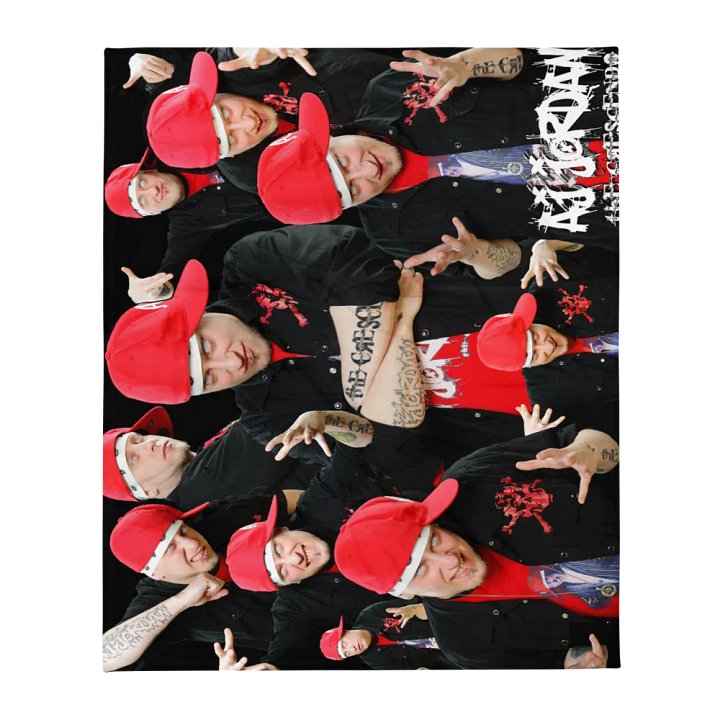 AJ Jordan The Crescendo O.G. Collage Throw Blanket product image (1)
