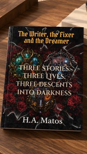 🌌 Enter the darker face of Kenoma!!! 

Discover three lives bound by shadow and power: 📖 The Writer, the Fixer and the Dreame...