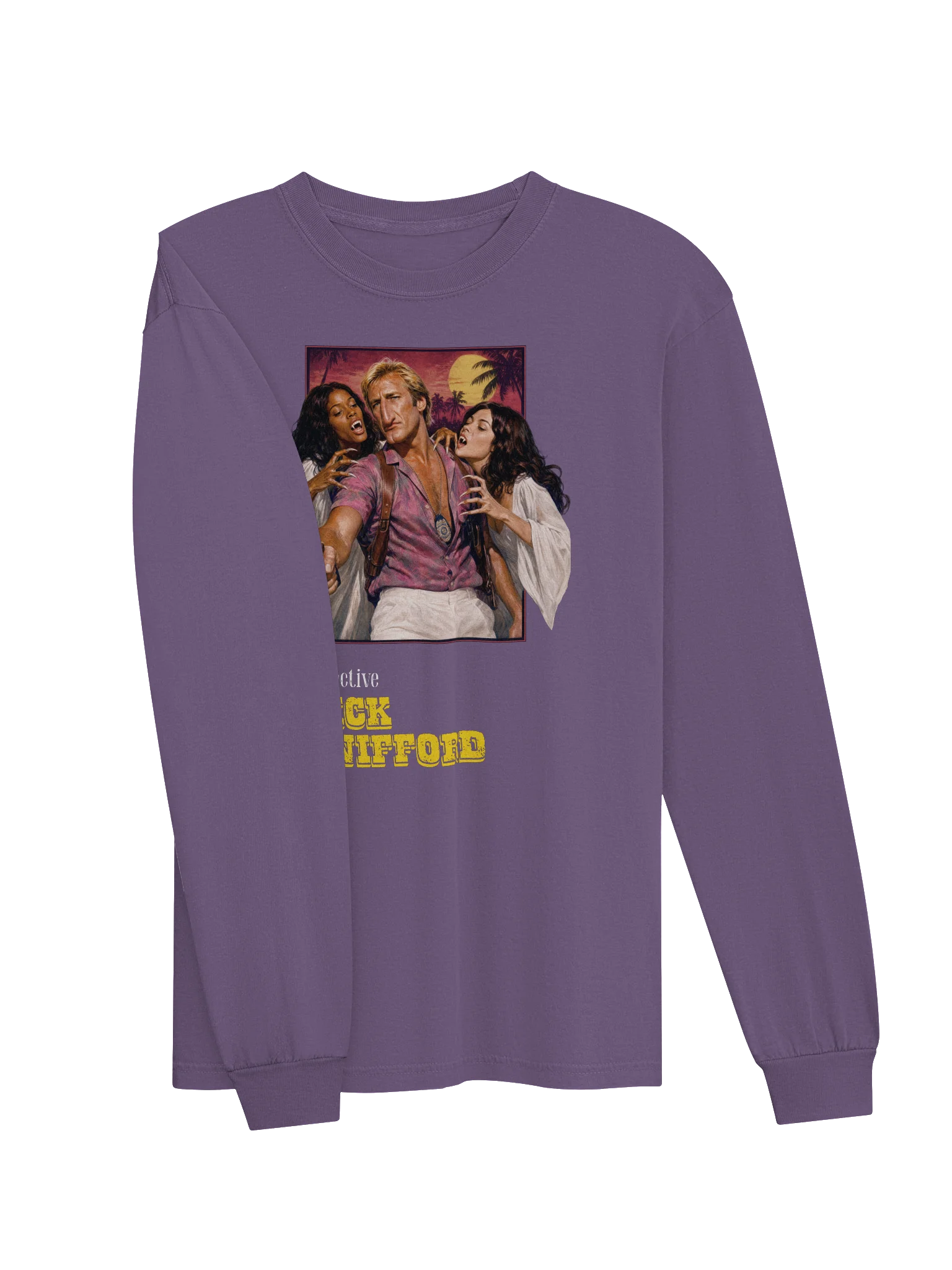 Dick Snifford Vampire Long Sleeve T-Shirt product image (3)