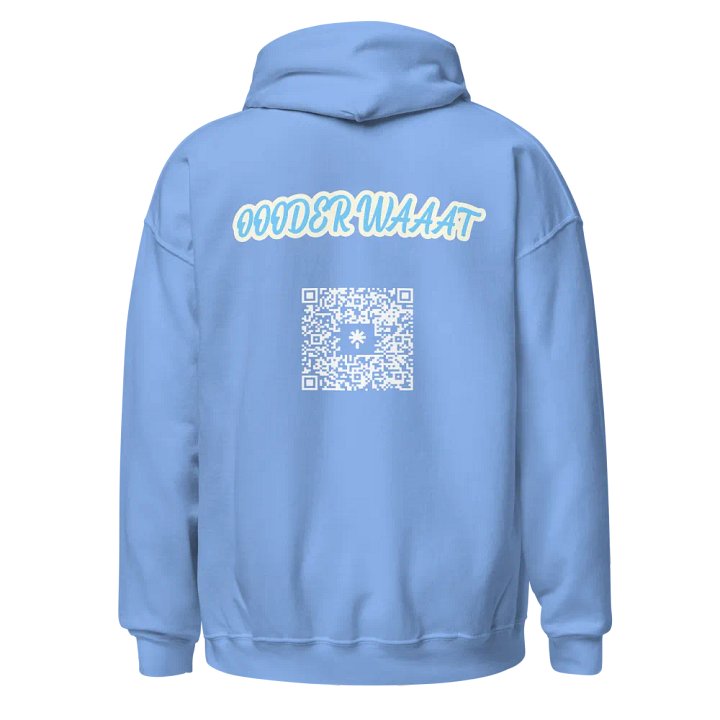 ODER WAT Splash Hoodie Blau product image (2)