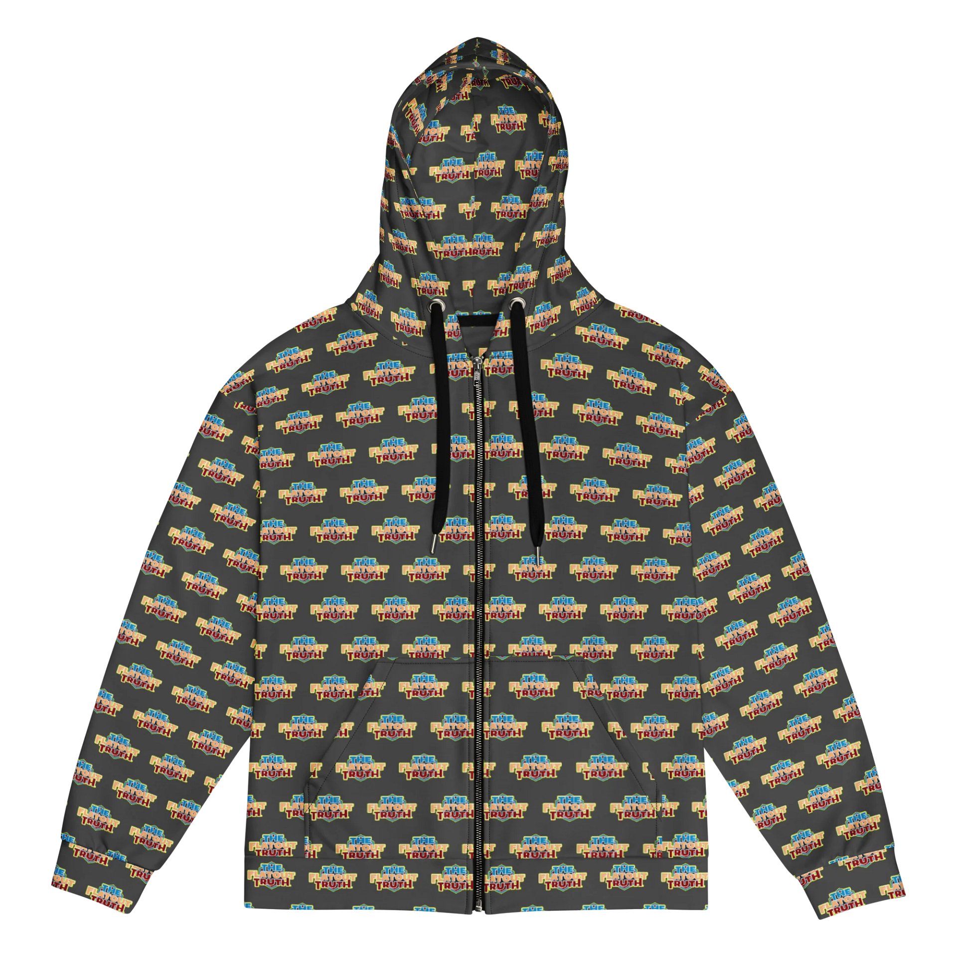 TFOT All-Over Sandy Hex Gray Zip Jacket product image (1)
