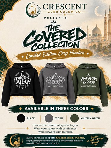 ✨ THE COVERED COLLECTION PRESENTS✨

Our Limited Edition Crop Hoodies — created to let you wear your values with confidence, p...