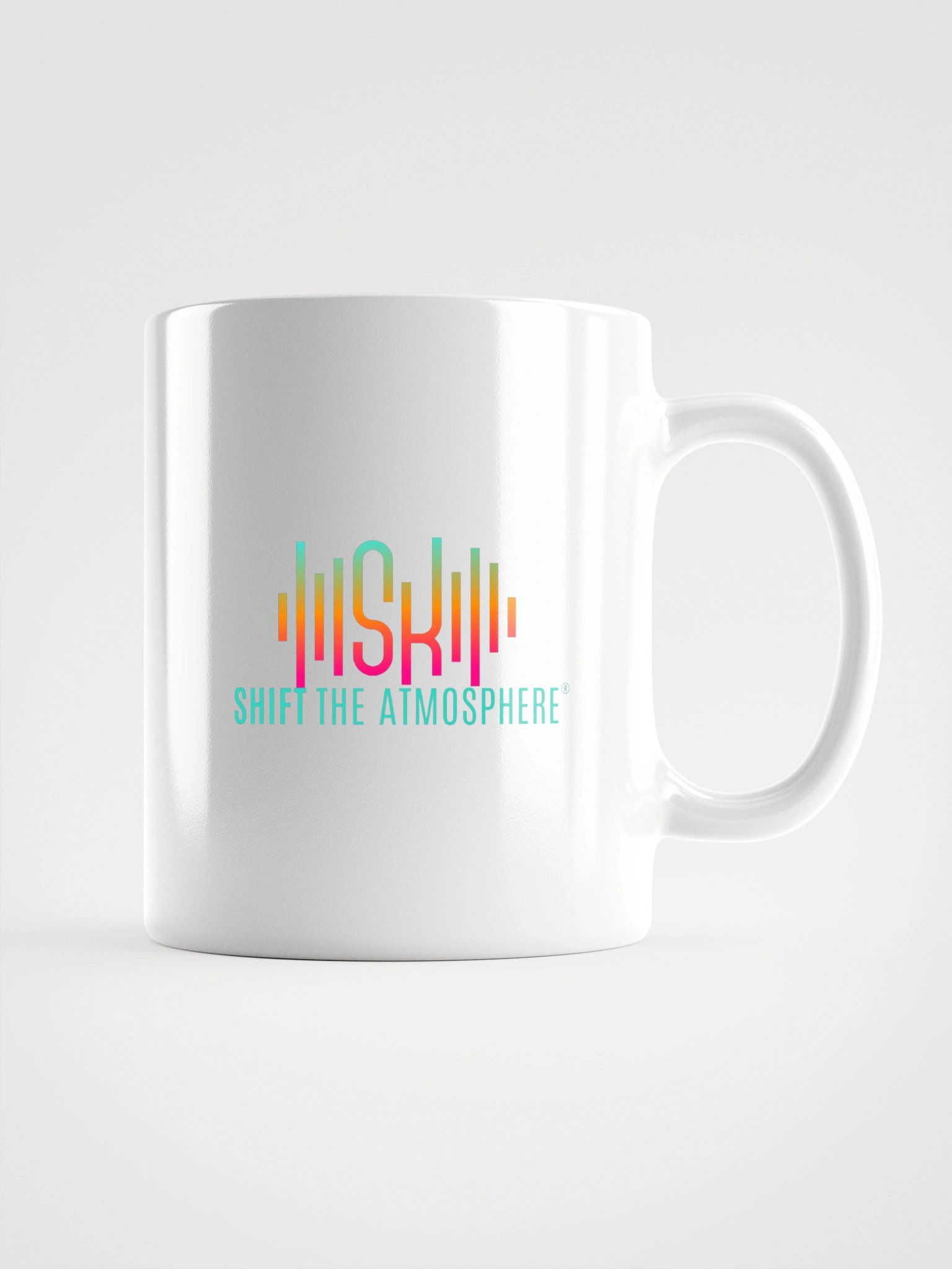 SK Logo Indio Power Wave Mug WHITE product image (3)