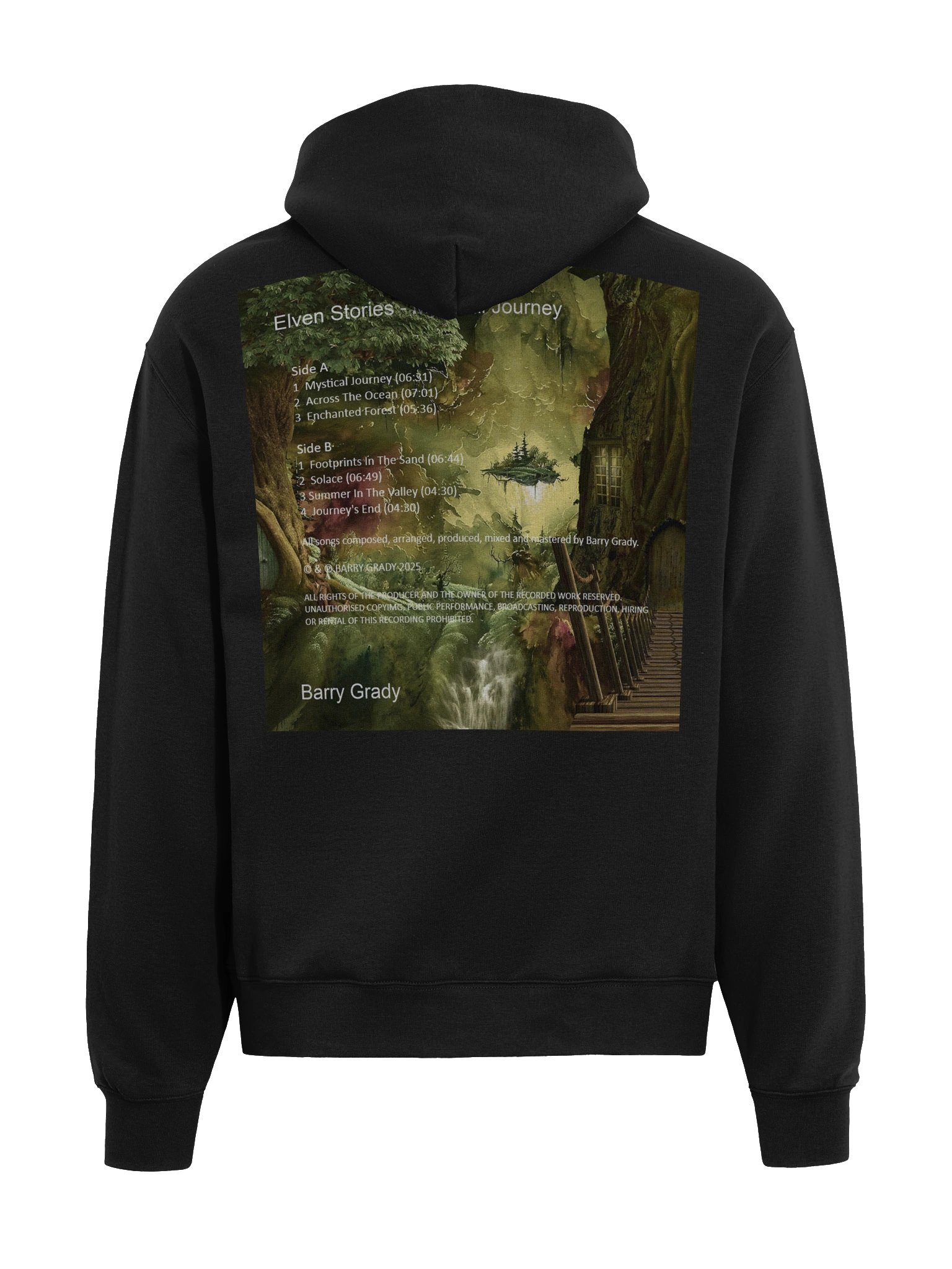 'Elven Stories - Mystical Journey' Album Cover Hoodie product image (5)