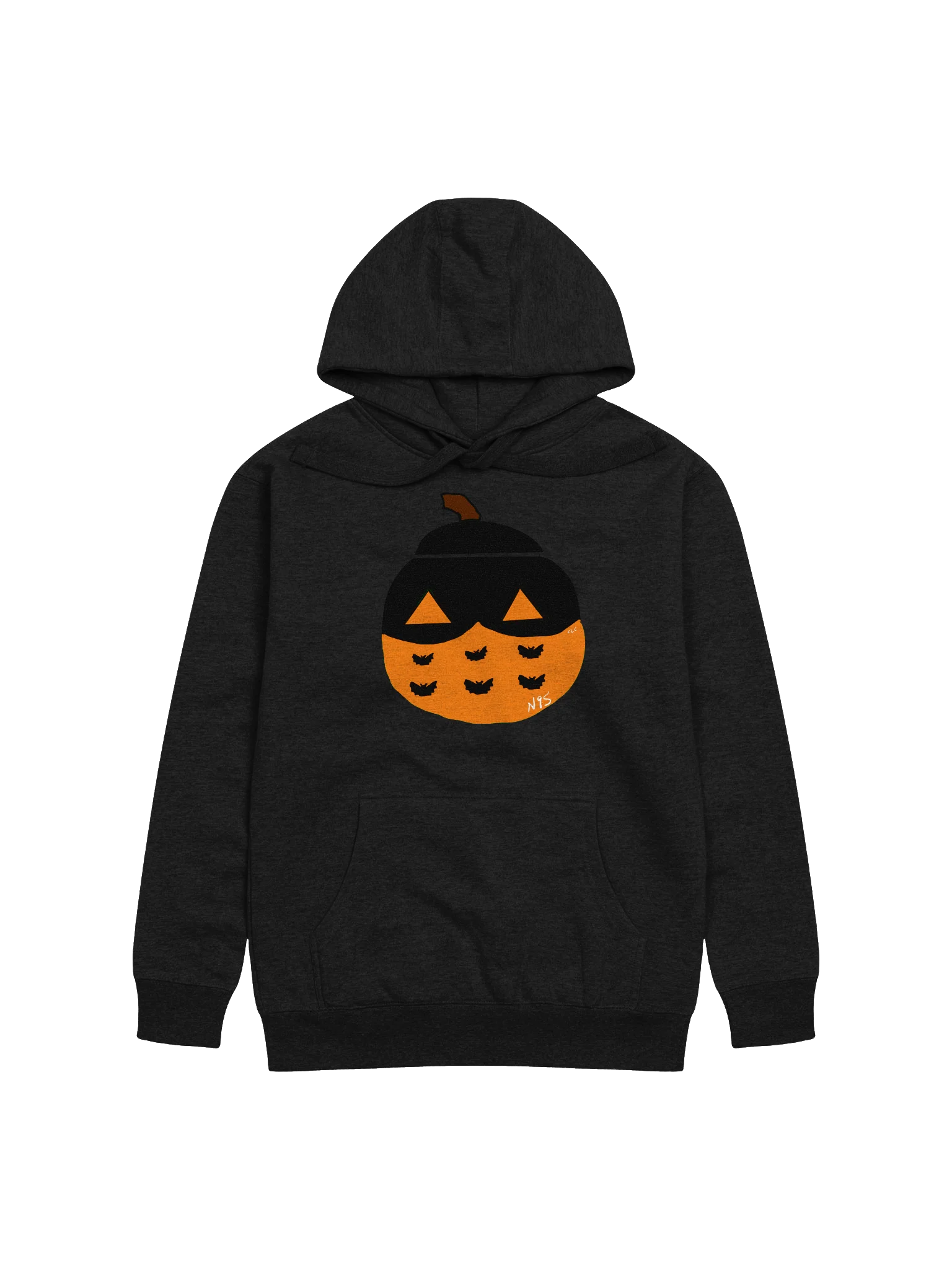 Mask-O-Lantern hoodie (orange mask) product image (1)