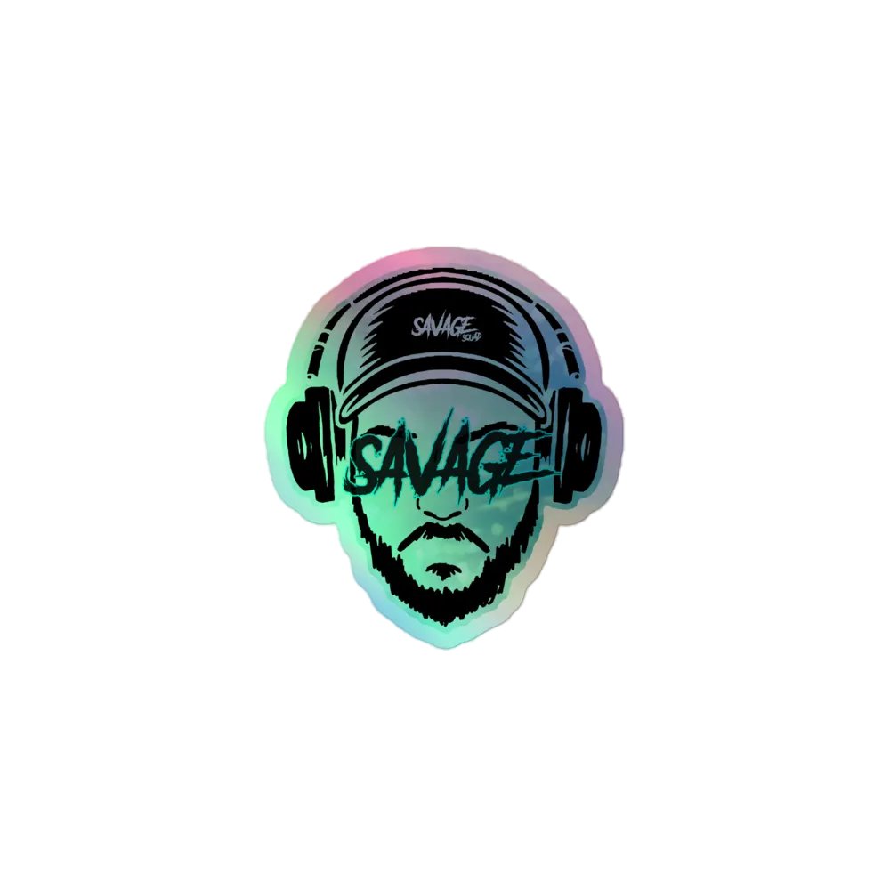 HOLOGRAPHIC SAVAGE STICKER product image (1)