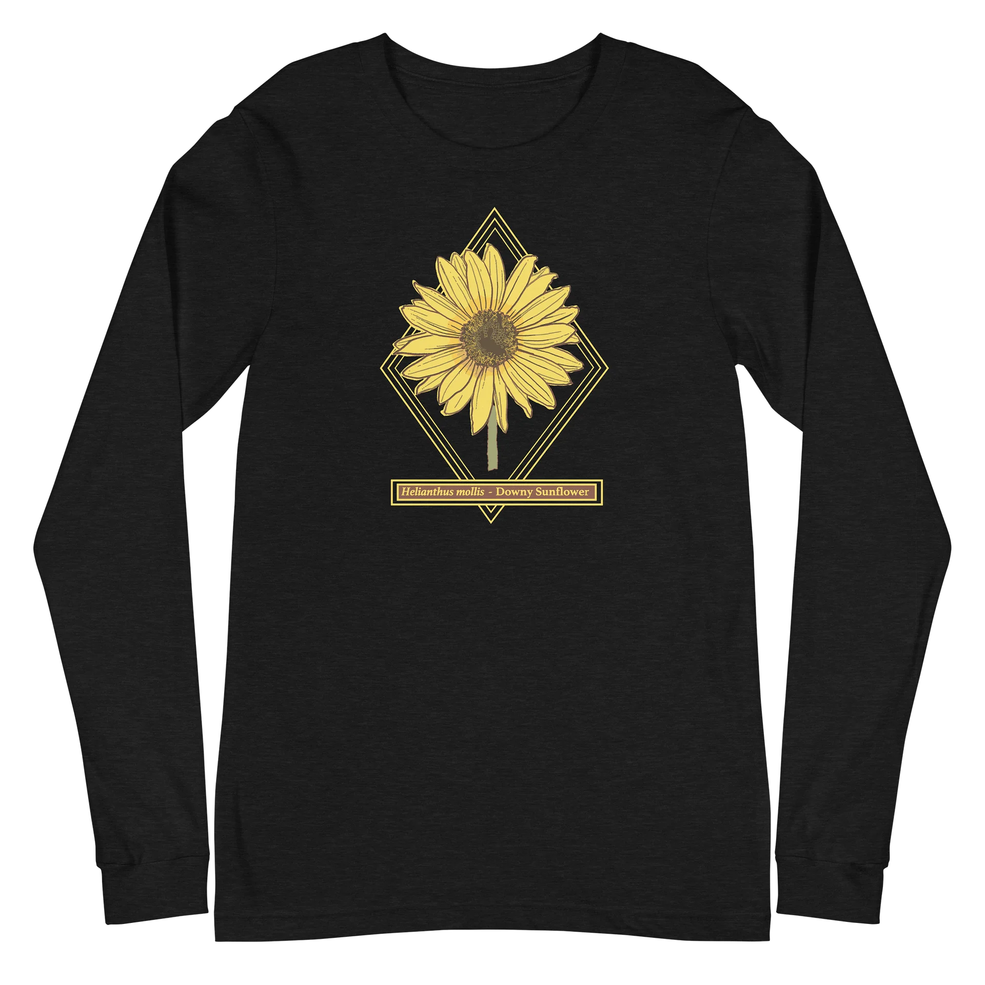 Helianthus Sunflower Unisex Supersoft Long Sleeve T-Shirt product image (3)