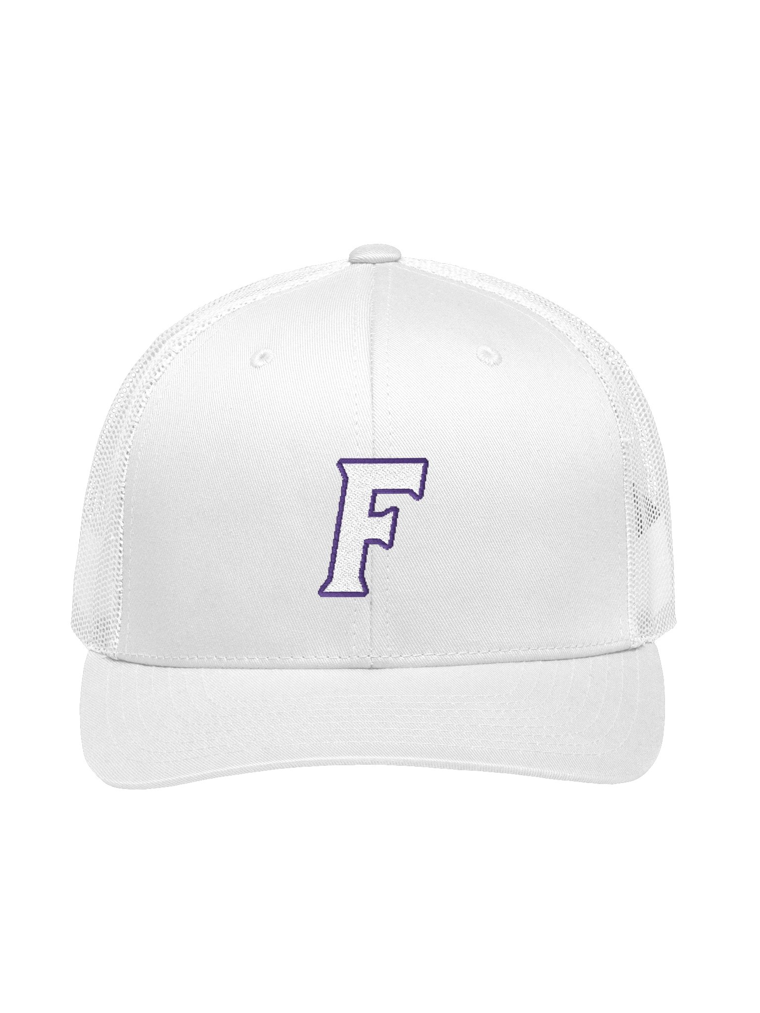 F Trucker Hat — White product image (1)