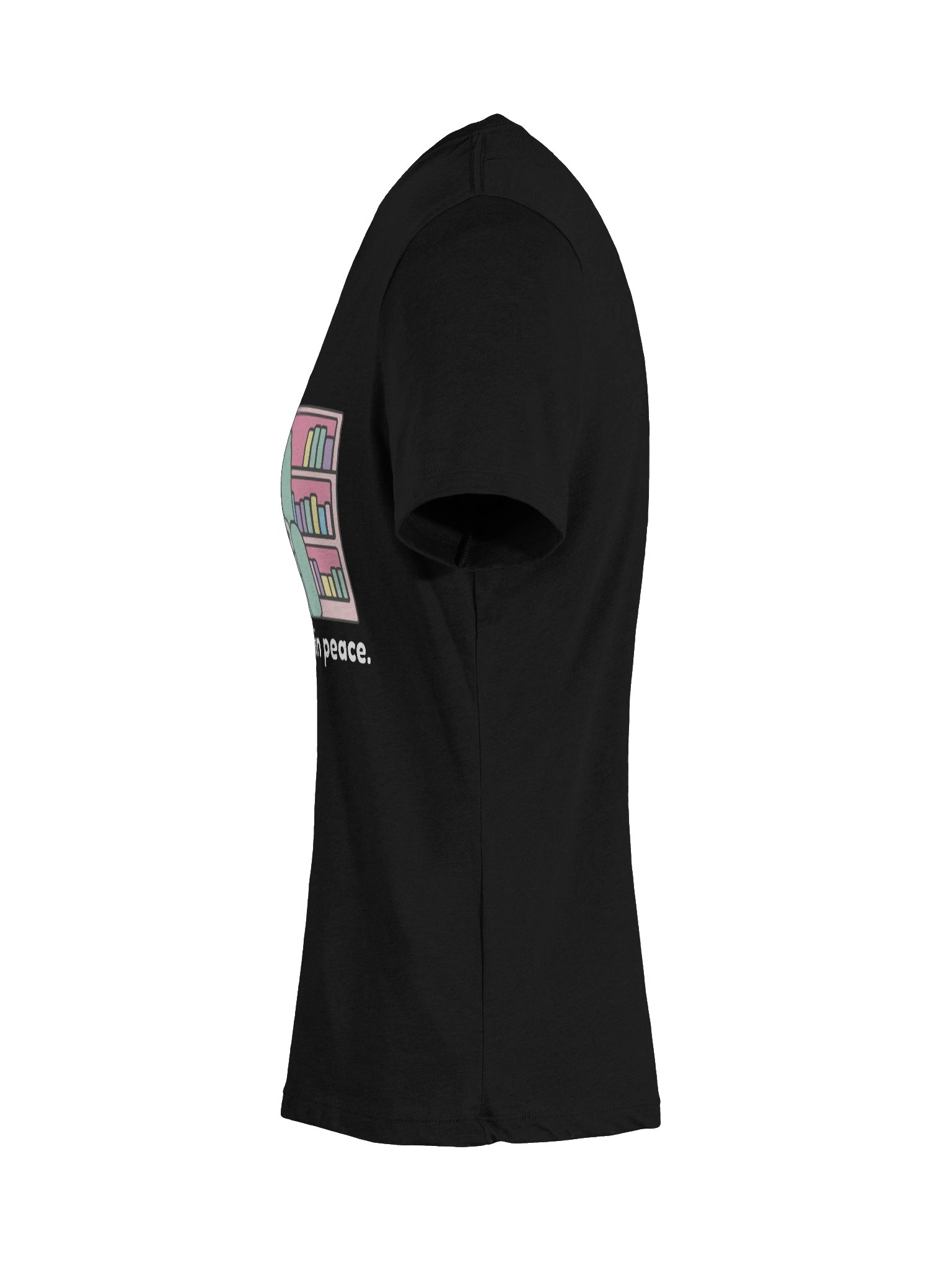Kitty's Library v-neck product image (28)