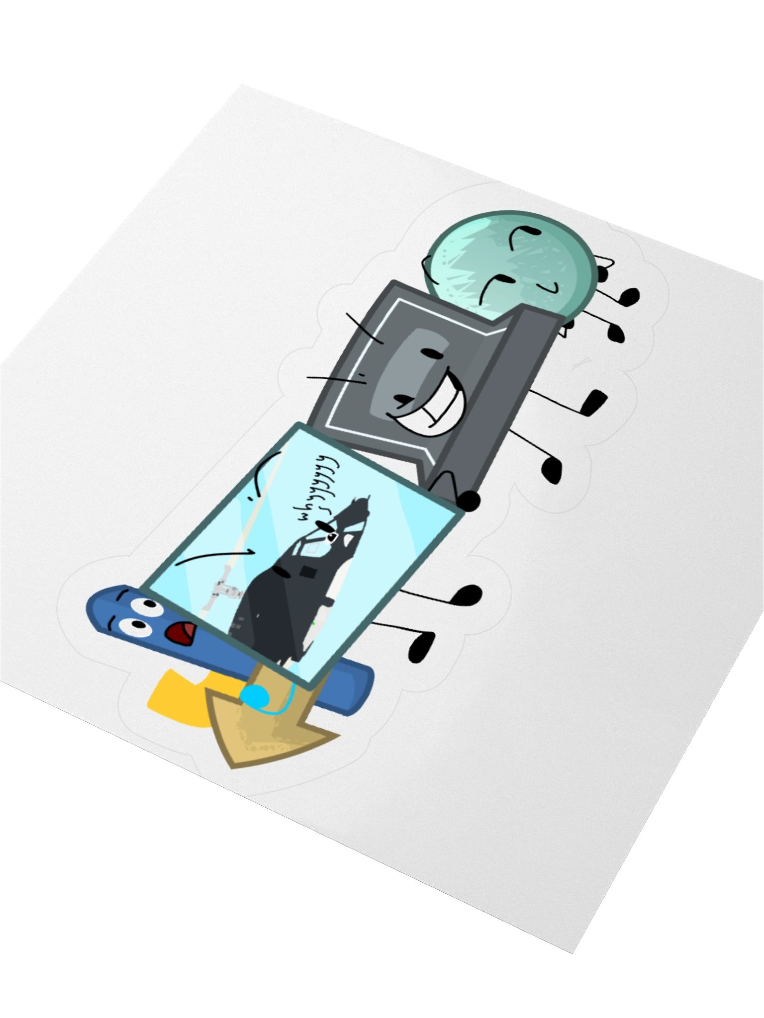 Functional Four Sticker product image (8)