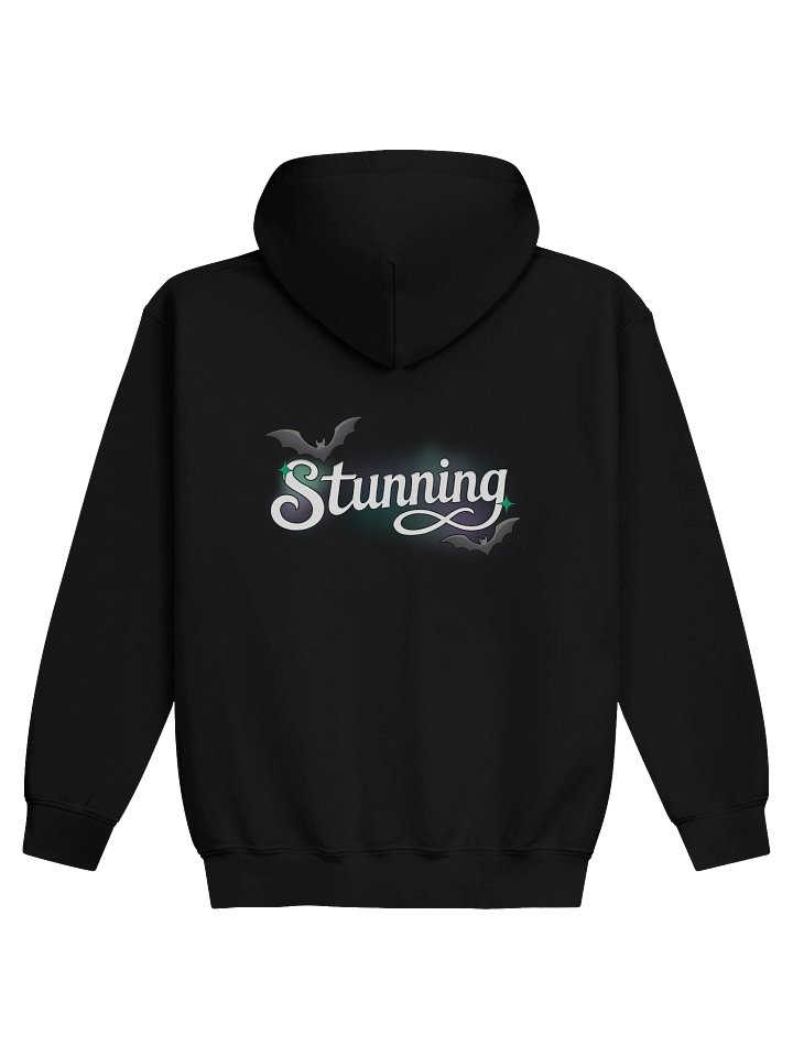 Jnr Stunning in White Hoodie Back Logo product image (1)