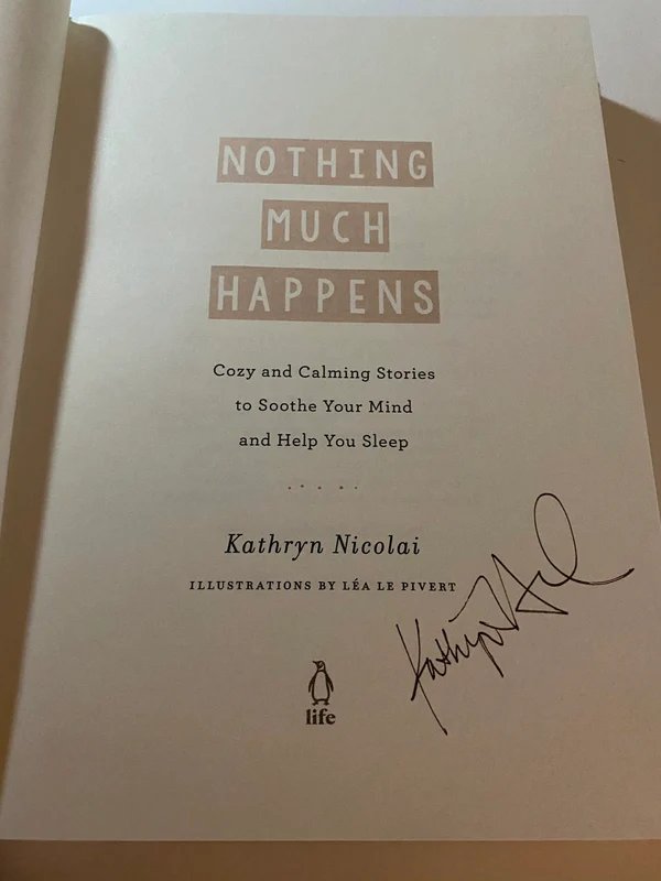 Nothing Much Happens® Autographed product image (2)