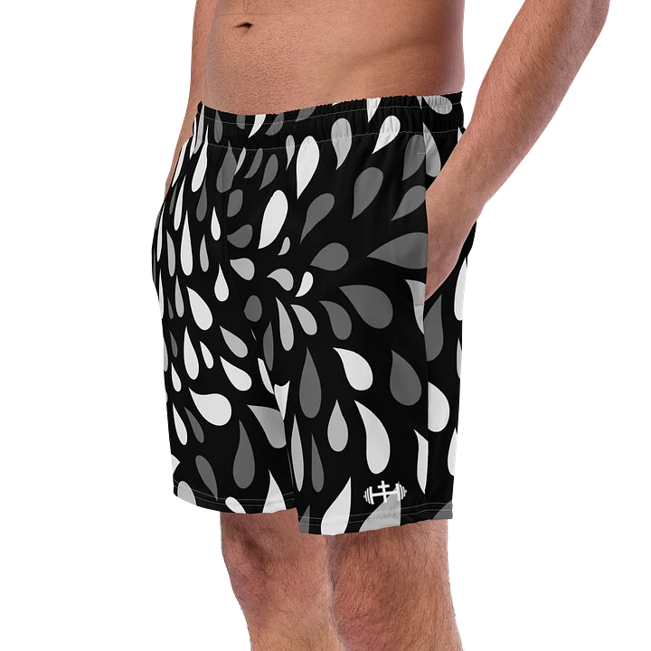 His House Mens Swimsuit - Black Wave product image (2)