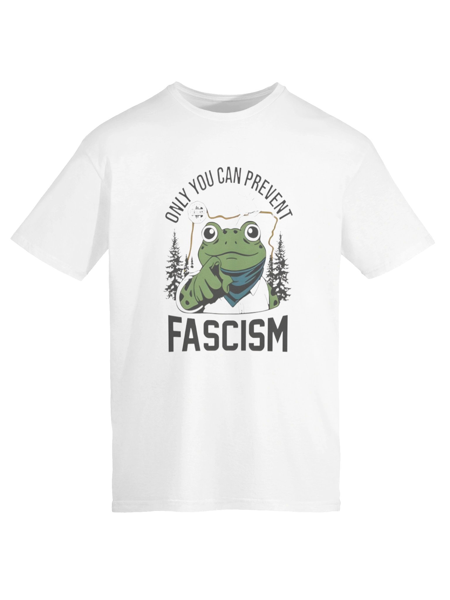 Only You Can Prevent Fascism Portland Frog Shirt product image (13)