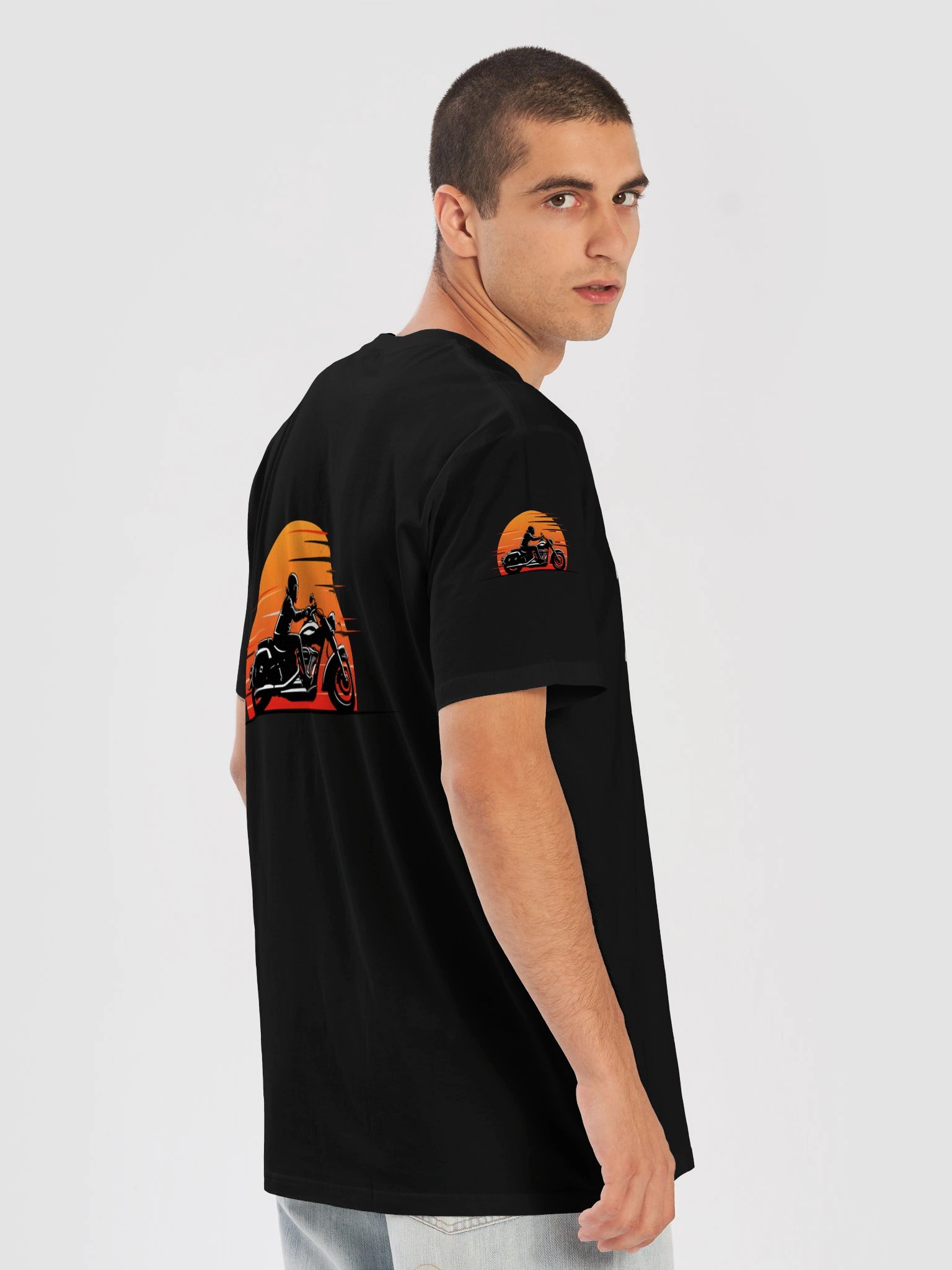 Throttle Reborn Sunset Rider Tee product image (8)