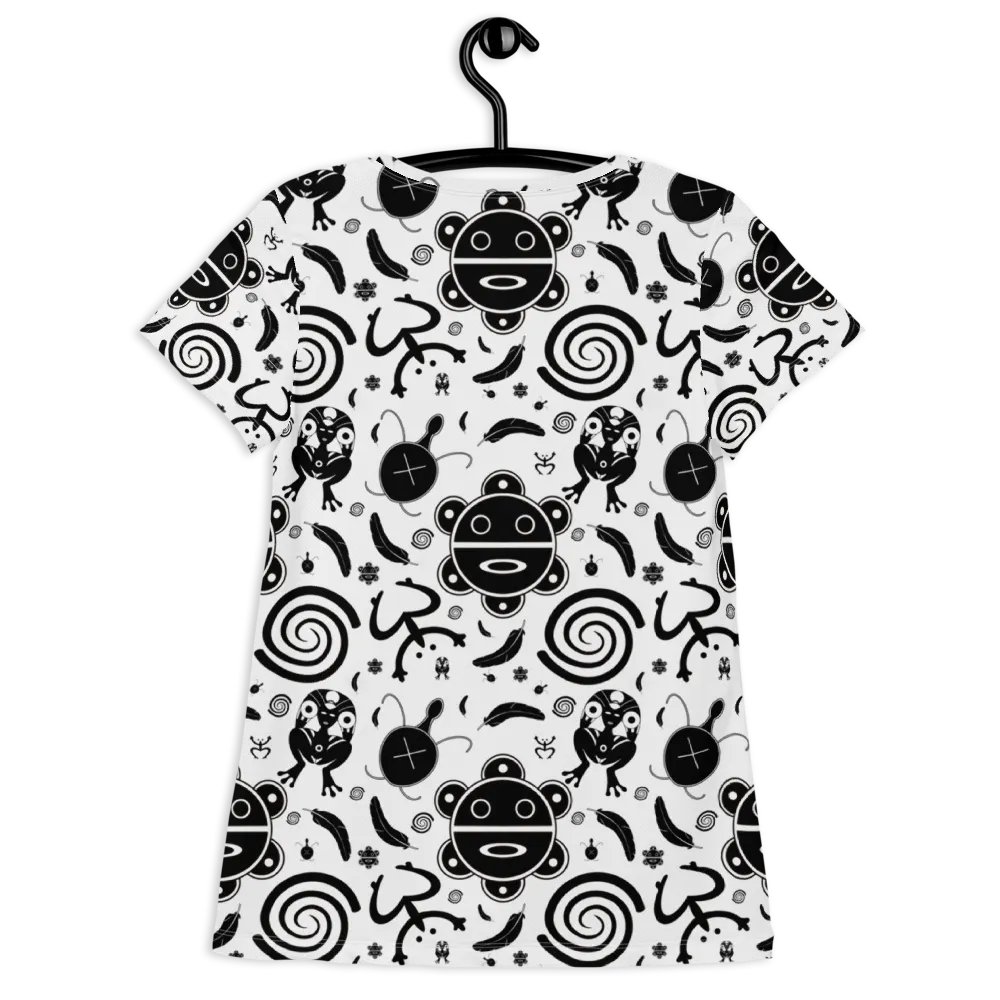 Taino Symbols Women's Athletic Tee product image (11)