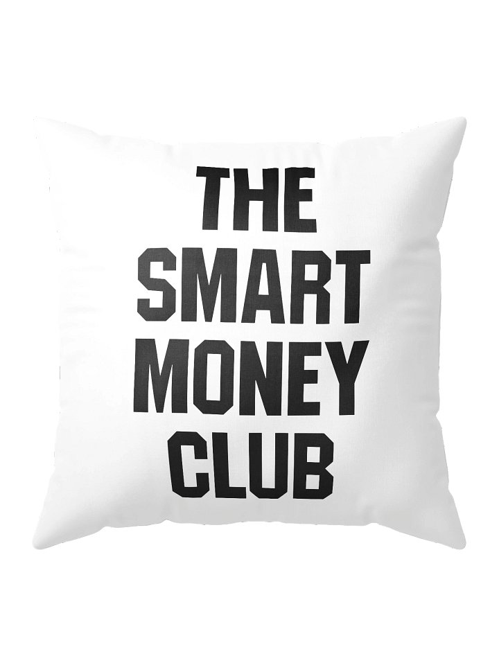 Letting This Trade Play Out Pillow — The Smart Money Club Edition product image (1)
