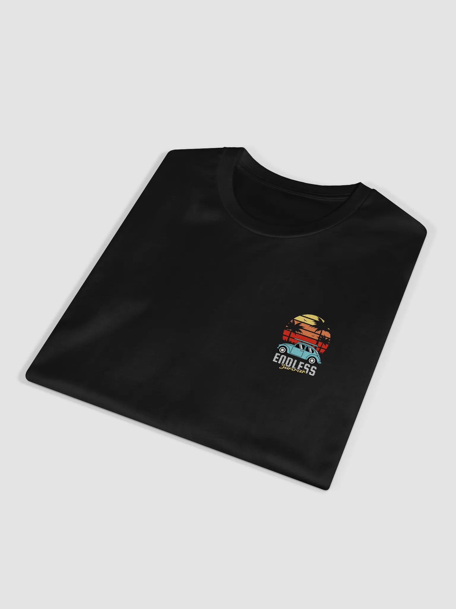 Vintage Car Sunset Surfboard T-Shirt product image (18)
