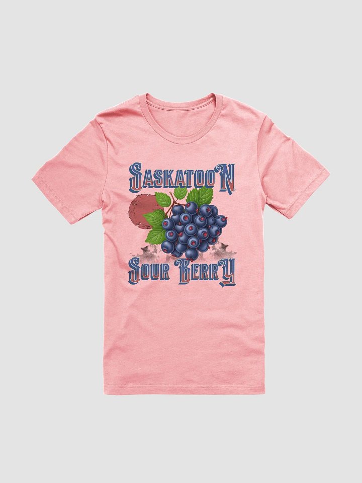 Saskatoon Sour Berry Illustrated T-Shirt product image (1)