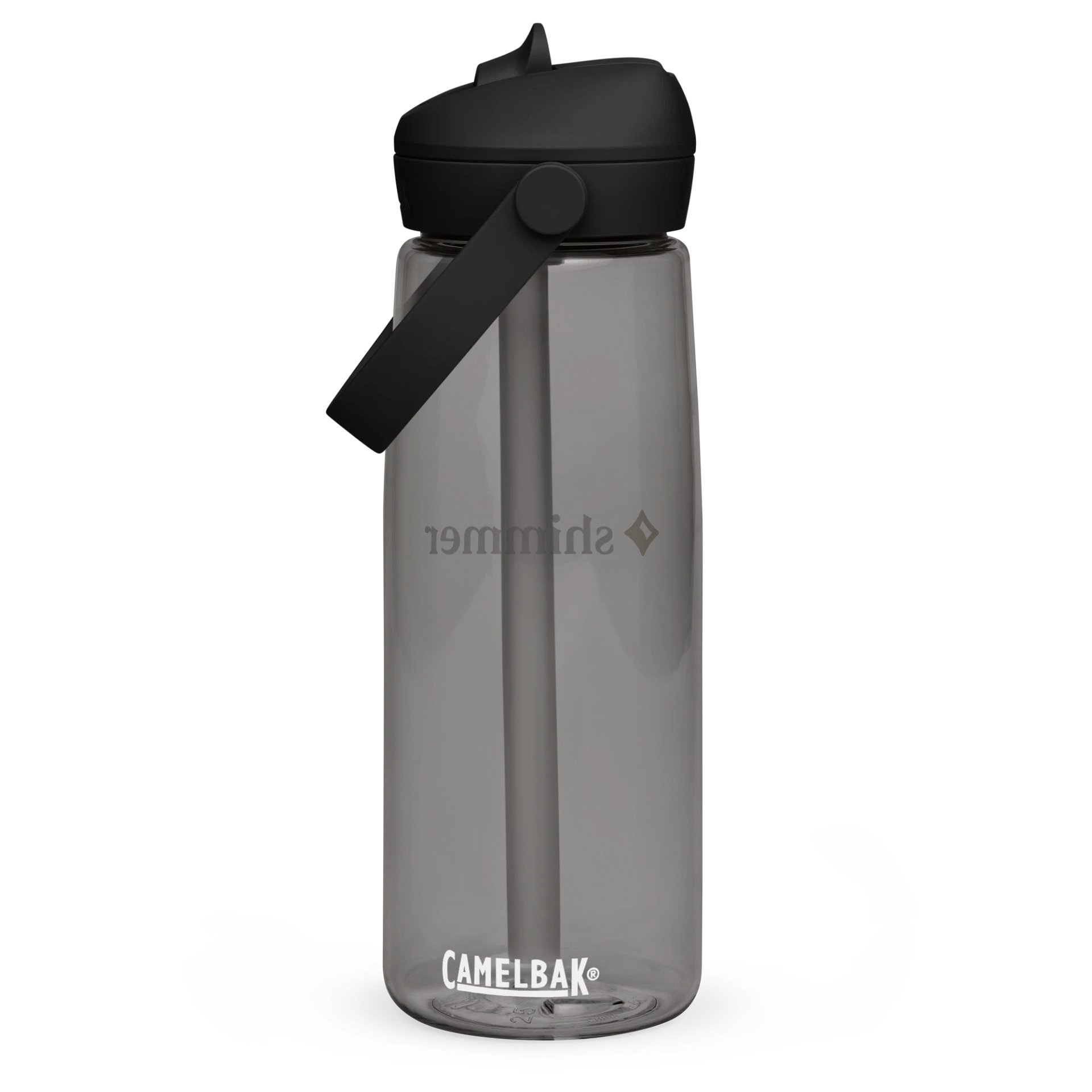 Black Shimmer Camelbak Water Bottle with Straw product image (1)