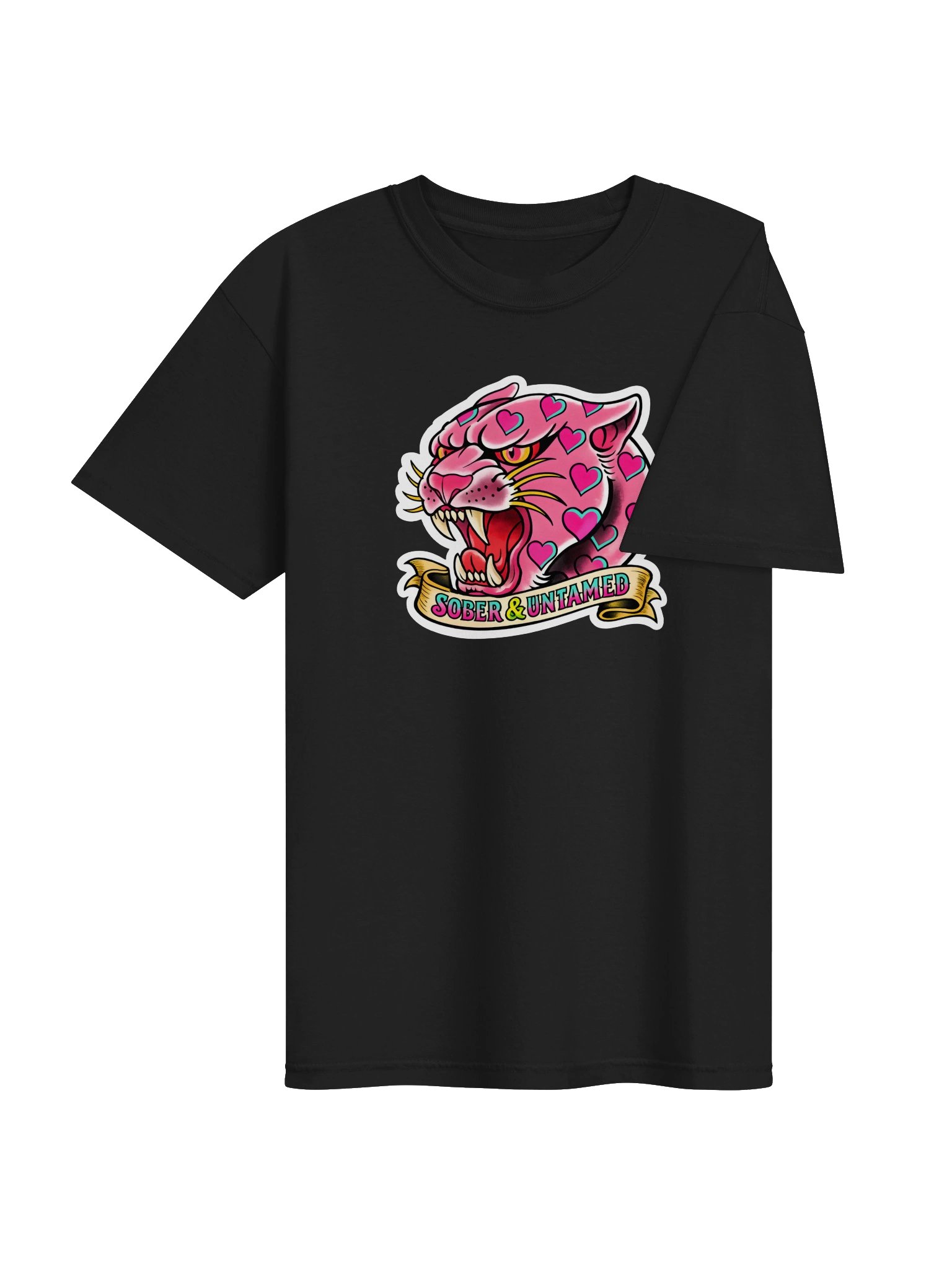 Sober & Untamed Pink Panther Tee product image (50)