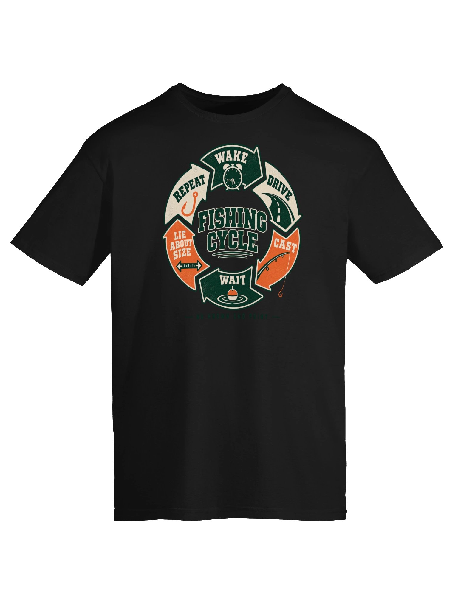 The Fishing Cycle T-Shirt product image (15)
